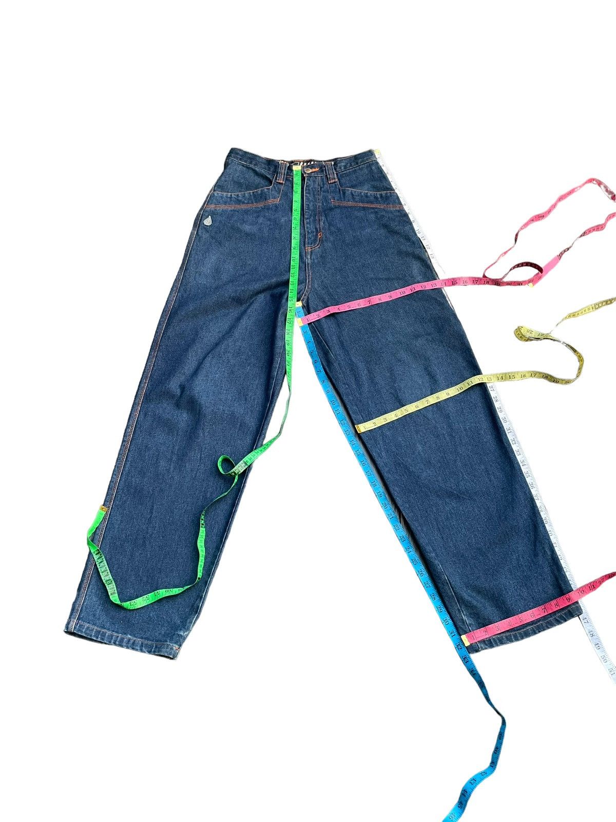 JNCO Johnny Blaze Baggy Denim Size US 30 / EU 46 - 17 Thumbnail