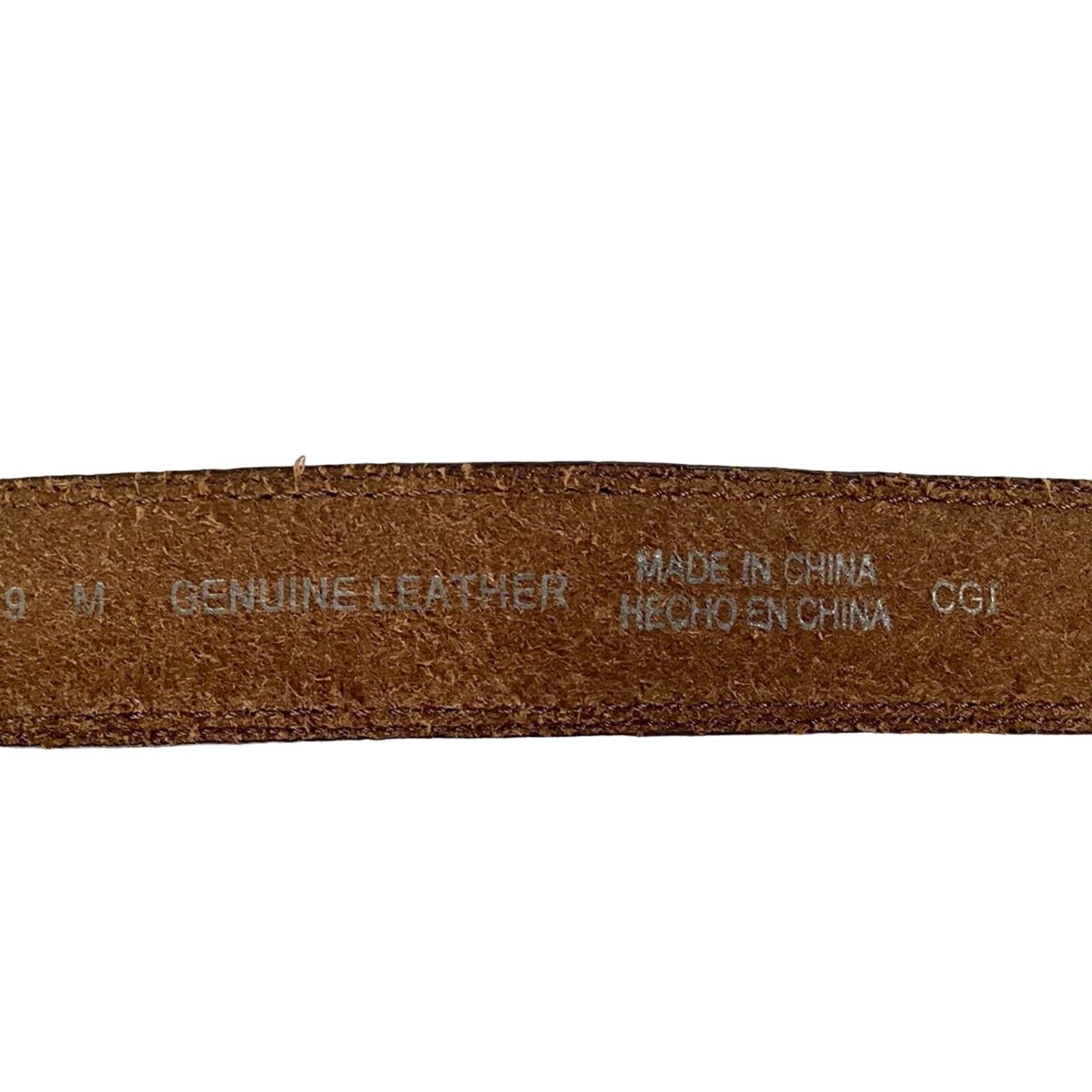Columbia Columbia Sportswear Company - Genuine Leather Belt Size 34 - 4 Thumbnail