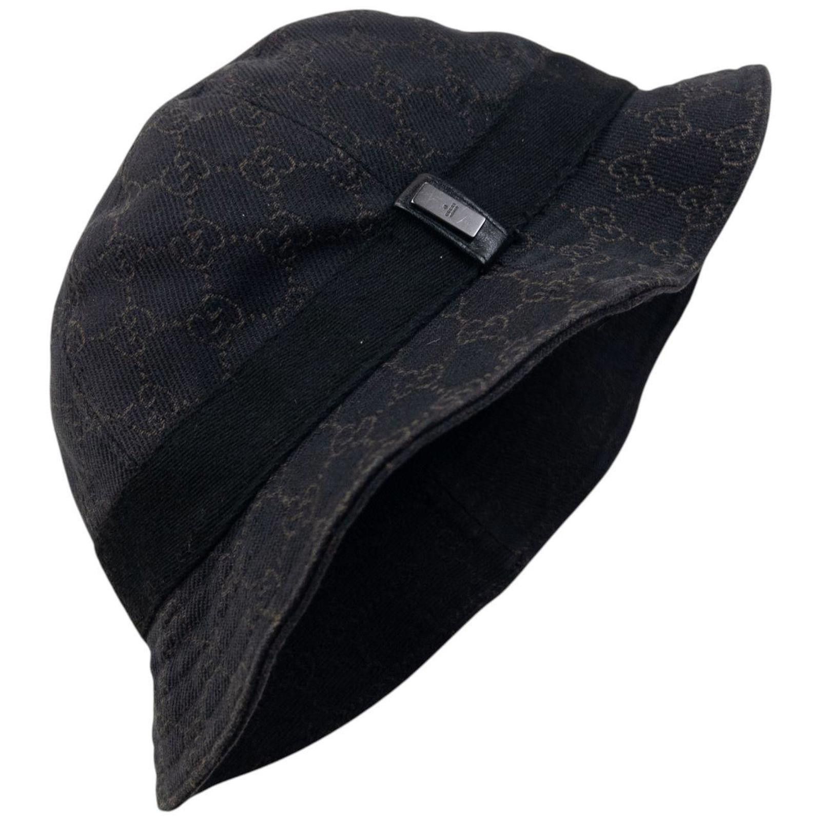 Gucci Vintage 2000s Gucci Monogram Bucket Hat Size M Size ONE SIZE - 3 Thumbnail