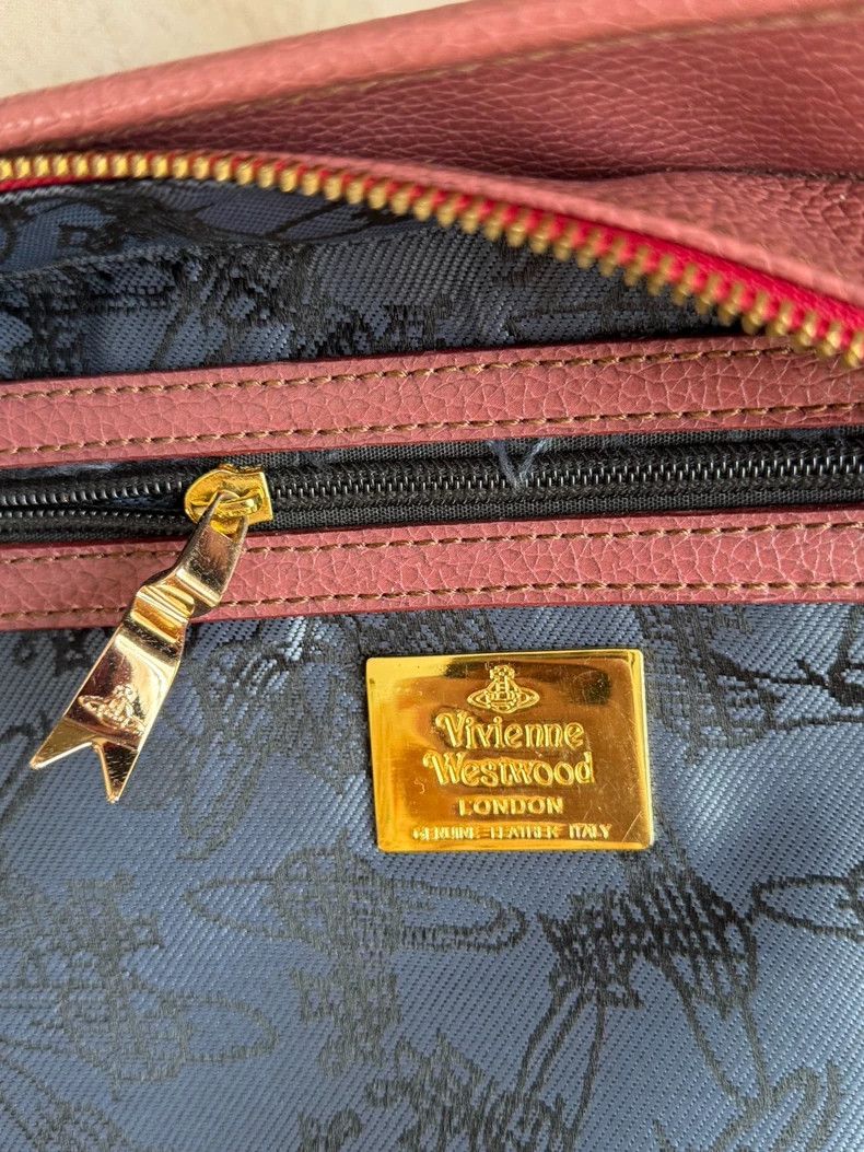 Vivienne Westwood Vivienne Westwood Rubber red lychee pattern Saturn tote ba Size ONE SIZE - 7 Thumbnail