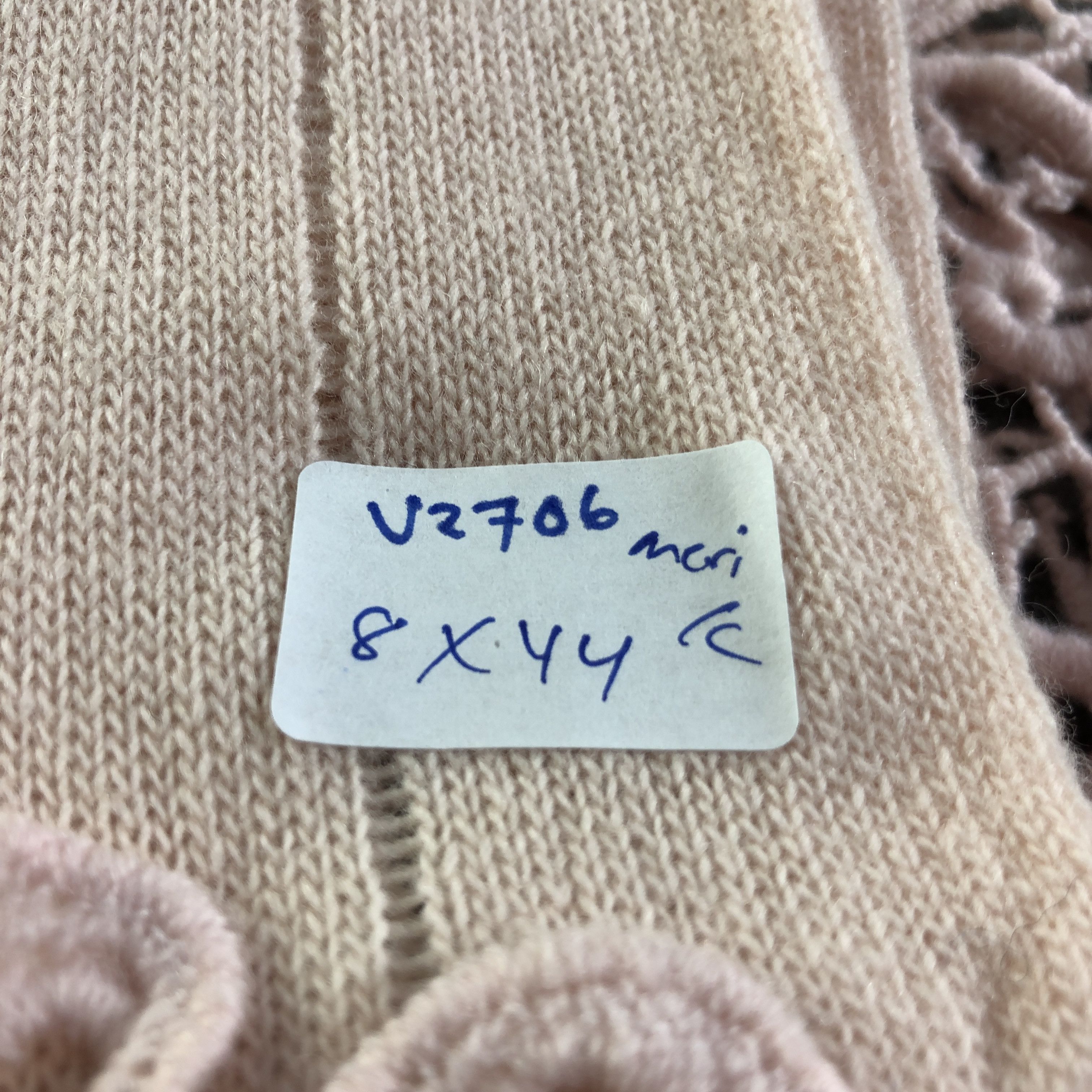 Vintage Sergio Donati Merino/Cashmere Scarf Muffler V2706 Size ONE SIZE - 8 Thumbnail