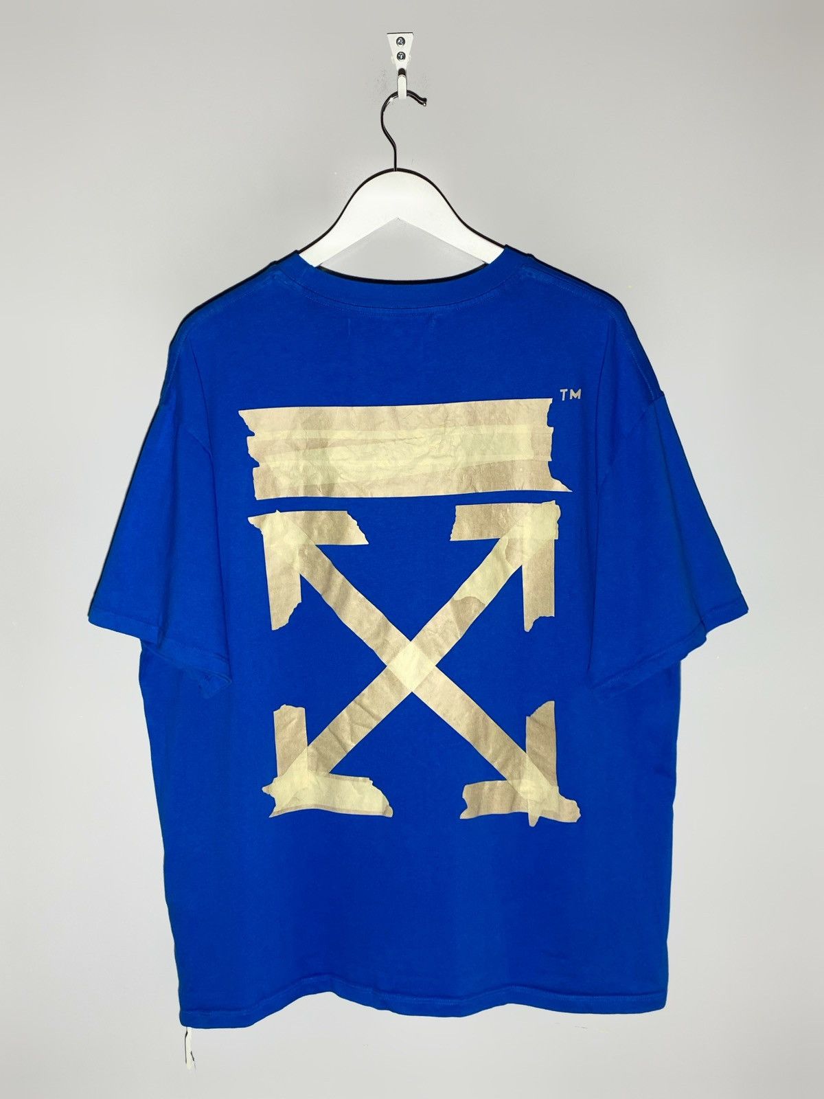 Off-White Off White Tape Arrows T-shirt Size US L / EU 52-54 / 3 - 2 Thumbnail