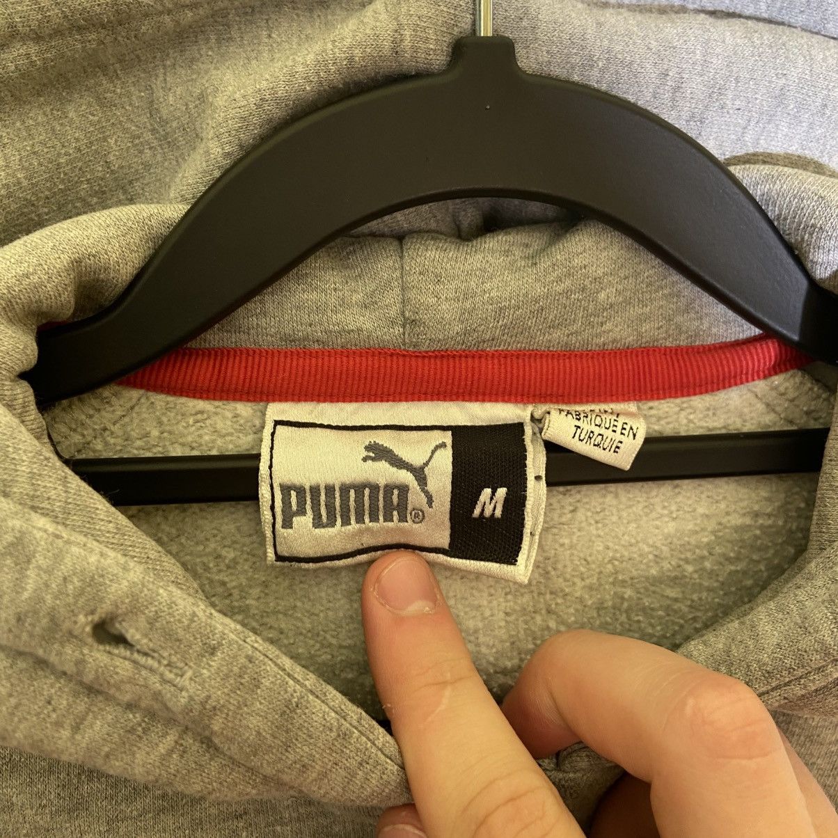 Puma Vintage PUMA Zip Hoodie M – Embroidered Spellout Logo Size US M / EU 48-50 / 2 - 5 Thumbnail