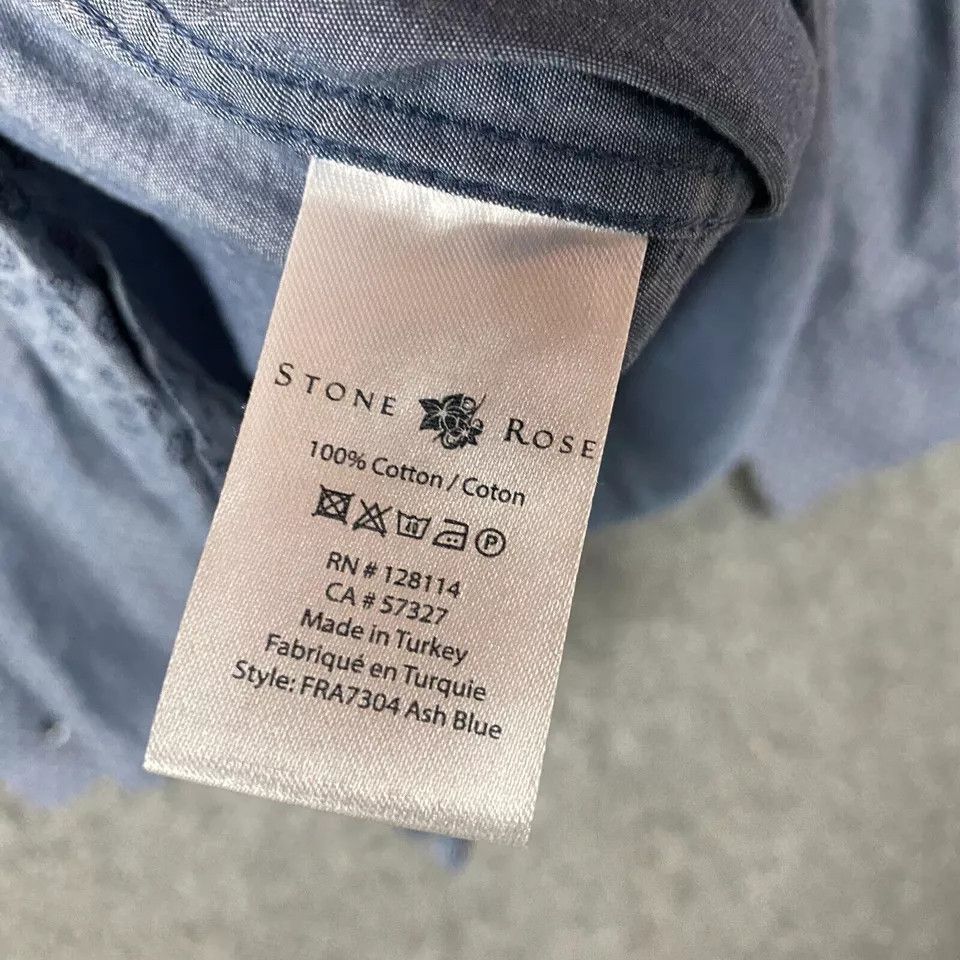 Stone Rose Stone Rose Button Up Shirt Men's Small Long Sleeve Adults S Size US S / EU 44-46 / 1 - 7 Thumbnail