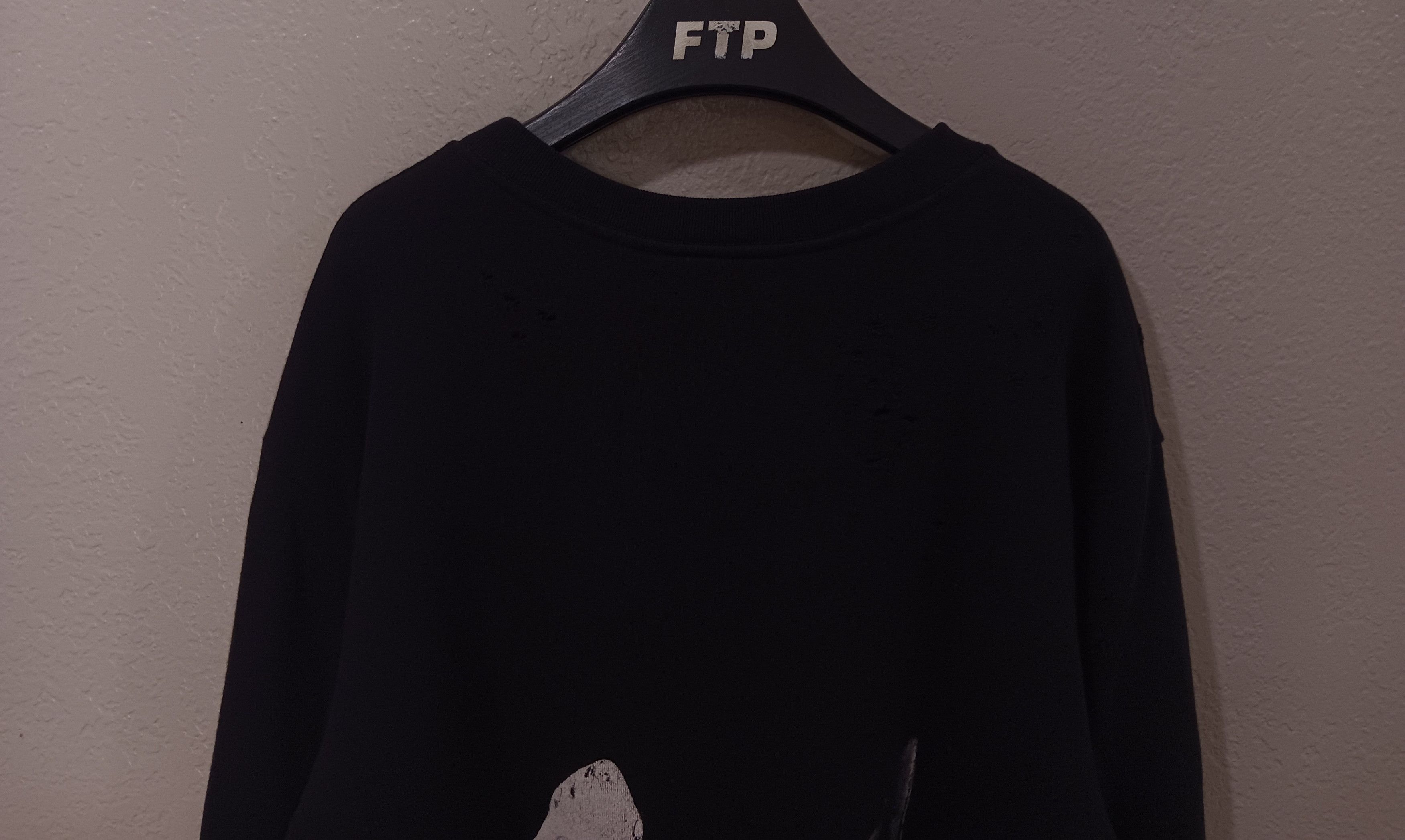 Amiri Amiri "Shark Cluster" SS18 Shotgun Distressed Sweatshirt Size US L / EU 52-54 / 3 - 17 Thumbnail