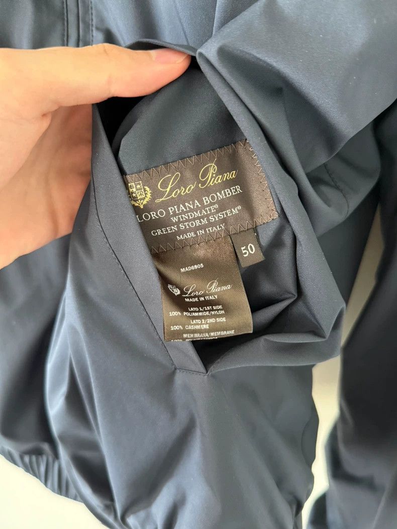 Loro Piana LORO PIANA Classic men's double-sided bomber jacket Size US M / EU 48-50 / 2 - 3 Thumbnail