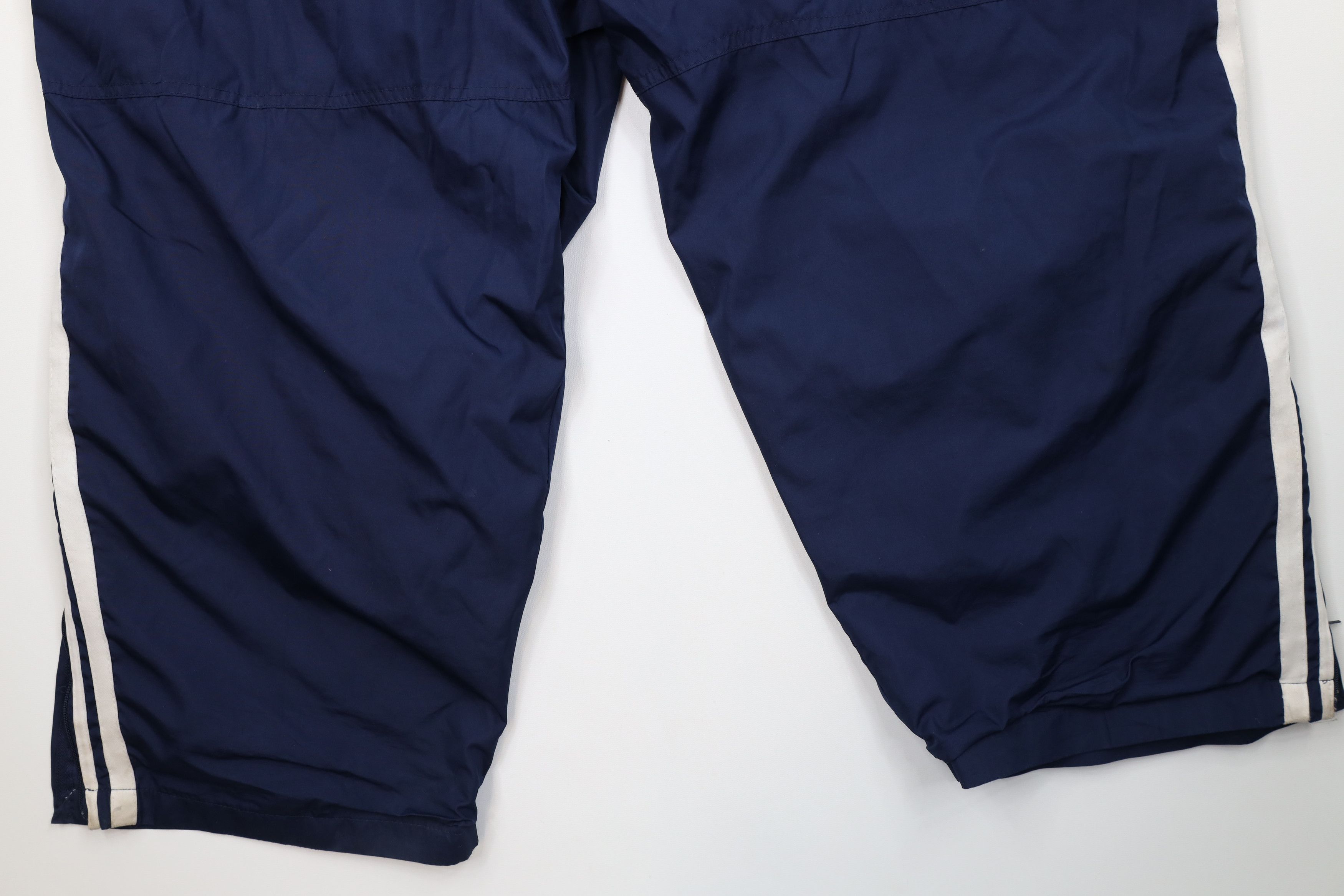 Starter Vintage 90s Y2K Starter Lined Wide Leg Windbreaker Pants Size US 42 / EU 58 - 15 Thumbnail