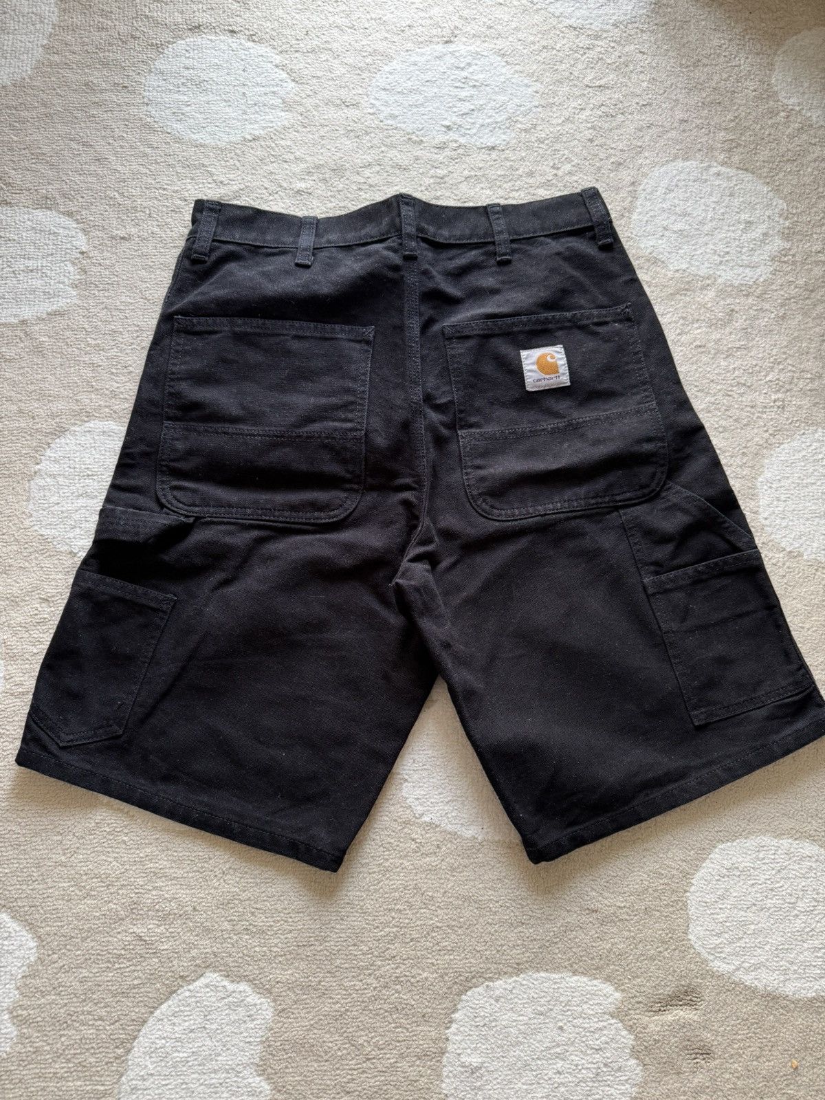 Carhartt Carhartt WIP Single Knee Shorts – Black Size US 30 / EU 46 - 1 Thumbnail