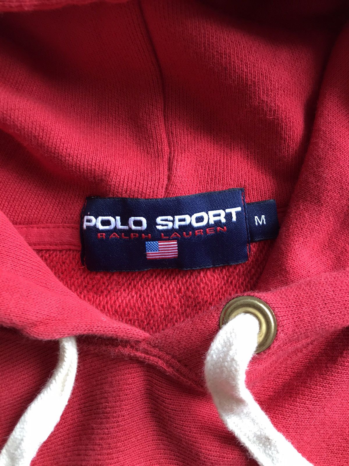 RRL Ralph Lauren Rare vintage Polo Sport Hoodie Tennis Polo RL 17 number Size US M / EU 48-50 / 2 - 4 Thumbnail