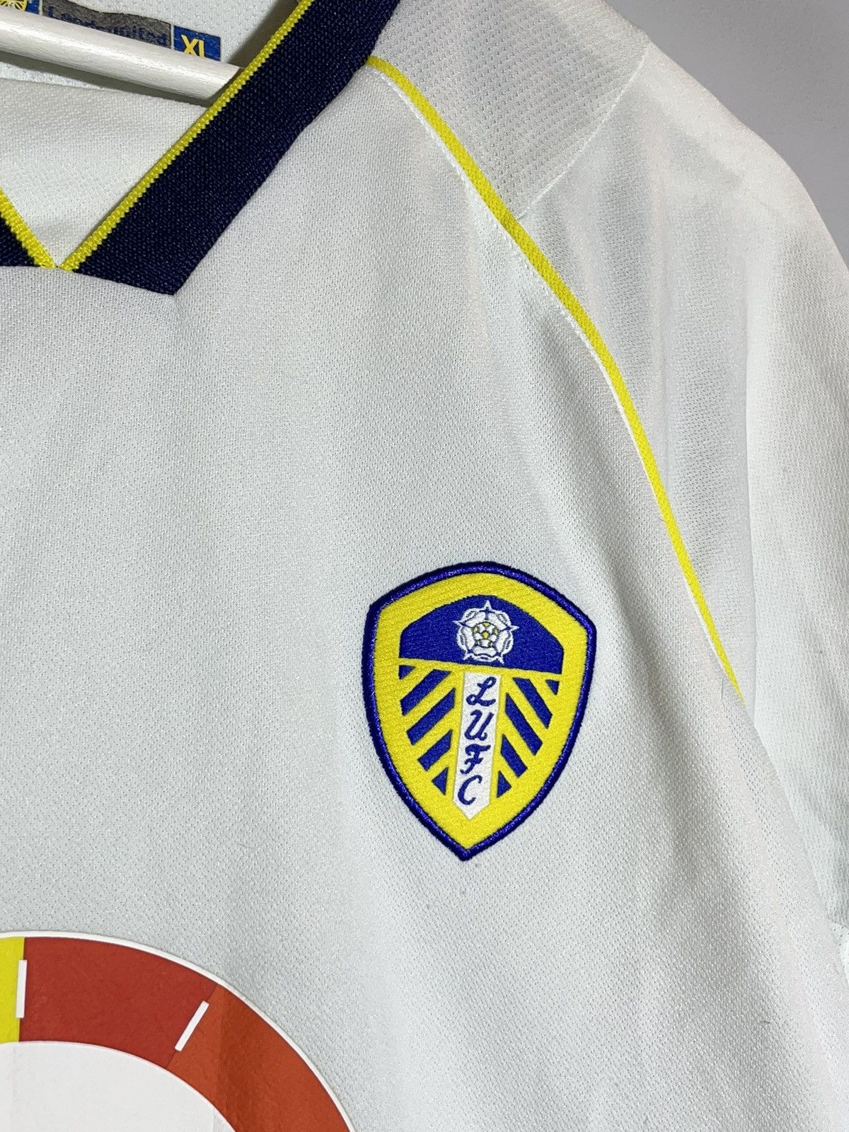 Vintage Leeds United Admiral 2006-07 Home Football Shirt Size US XL / EU 56 / 4 - 4 Thumbnail