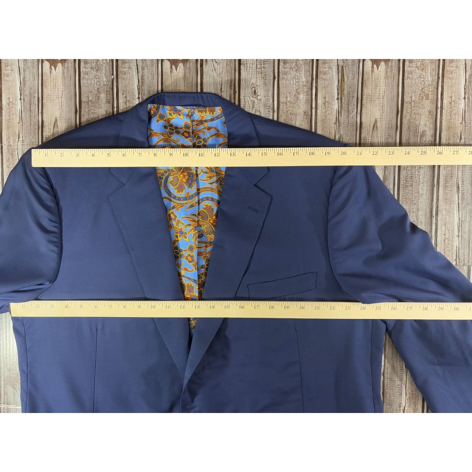 Holland & Sherry Holland & Sherry for Arthur 100% cashmere Sport jacket blaze Size 50R - 4 Thumbnail