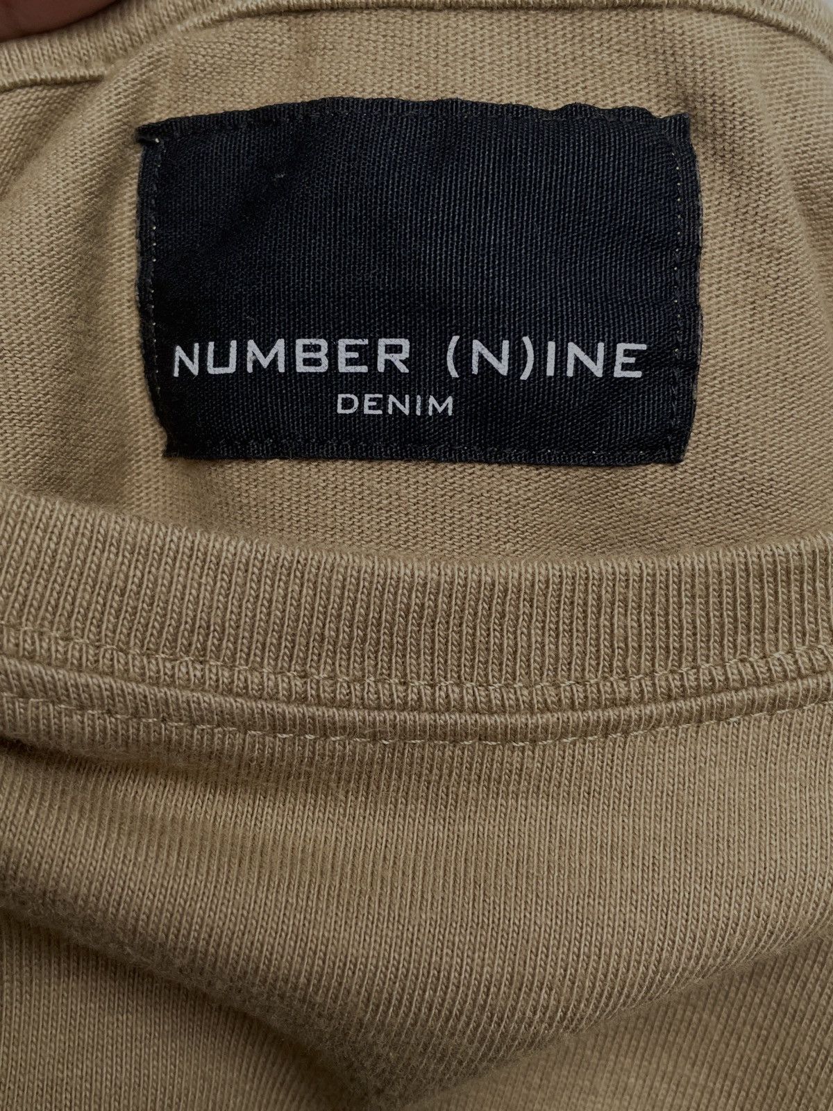 Number (N)ine Rare Design Vintage Number Nine Big Logo Baggy T-shirt 2000s Size US M / EU 48-50 / 2 - 8 Thumbnail