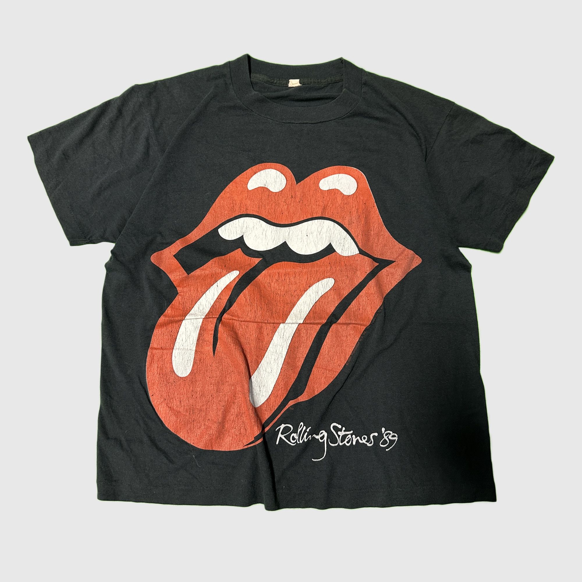 eS Vintage Rolling Stones 1989 Canadian Tour Tongue Graphic T-Shirt Size Large Size US L / EU 52-54 / 3 - 1 Thumbnail