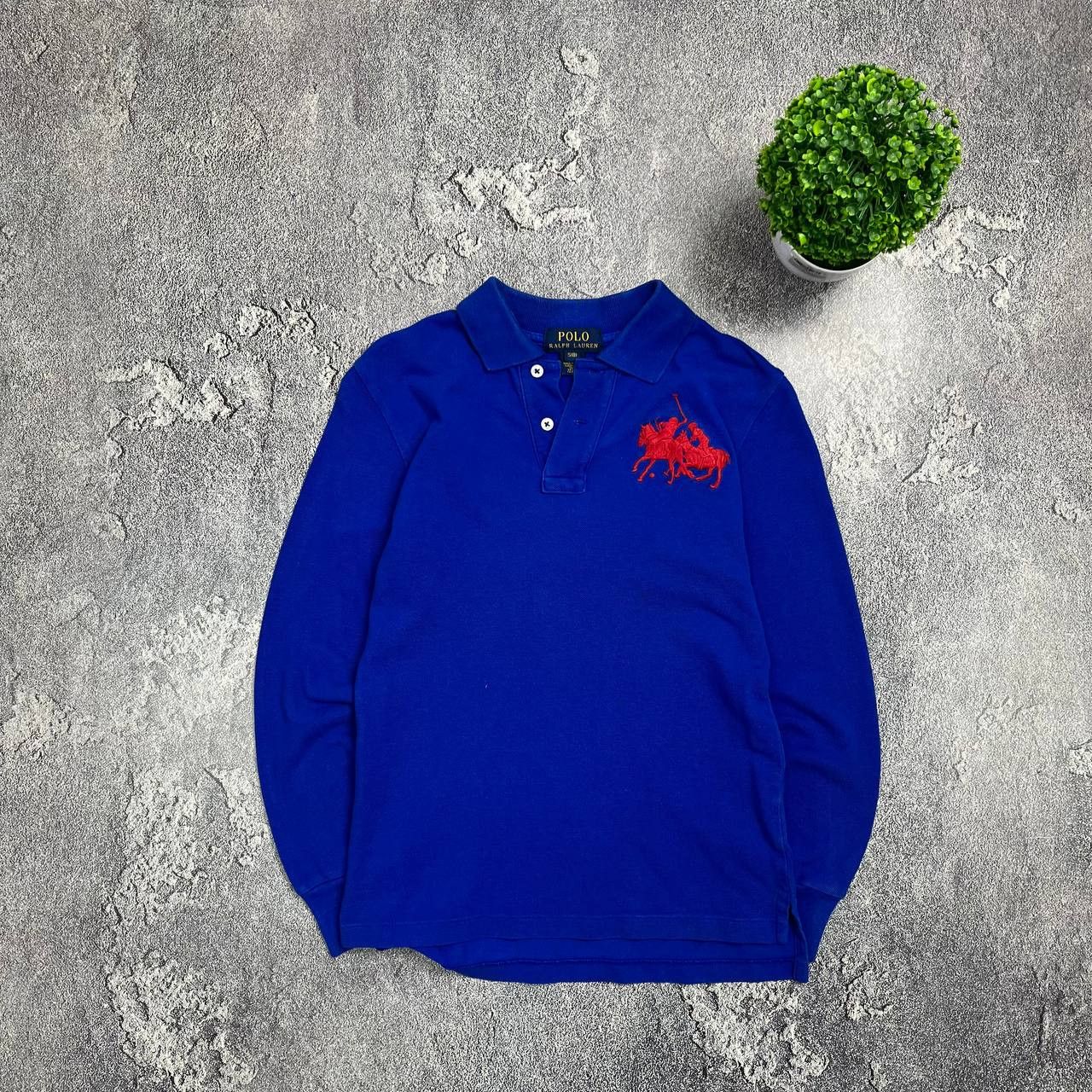 Polo Ralph Lauren Polo Ralph Lauren Long Sleeve Big Pony Chief Keef Size S / US 4 / IT 40 - 1 Thumbnail