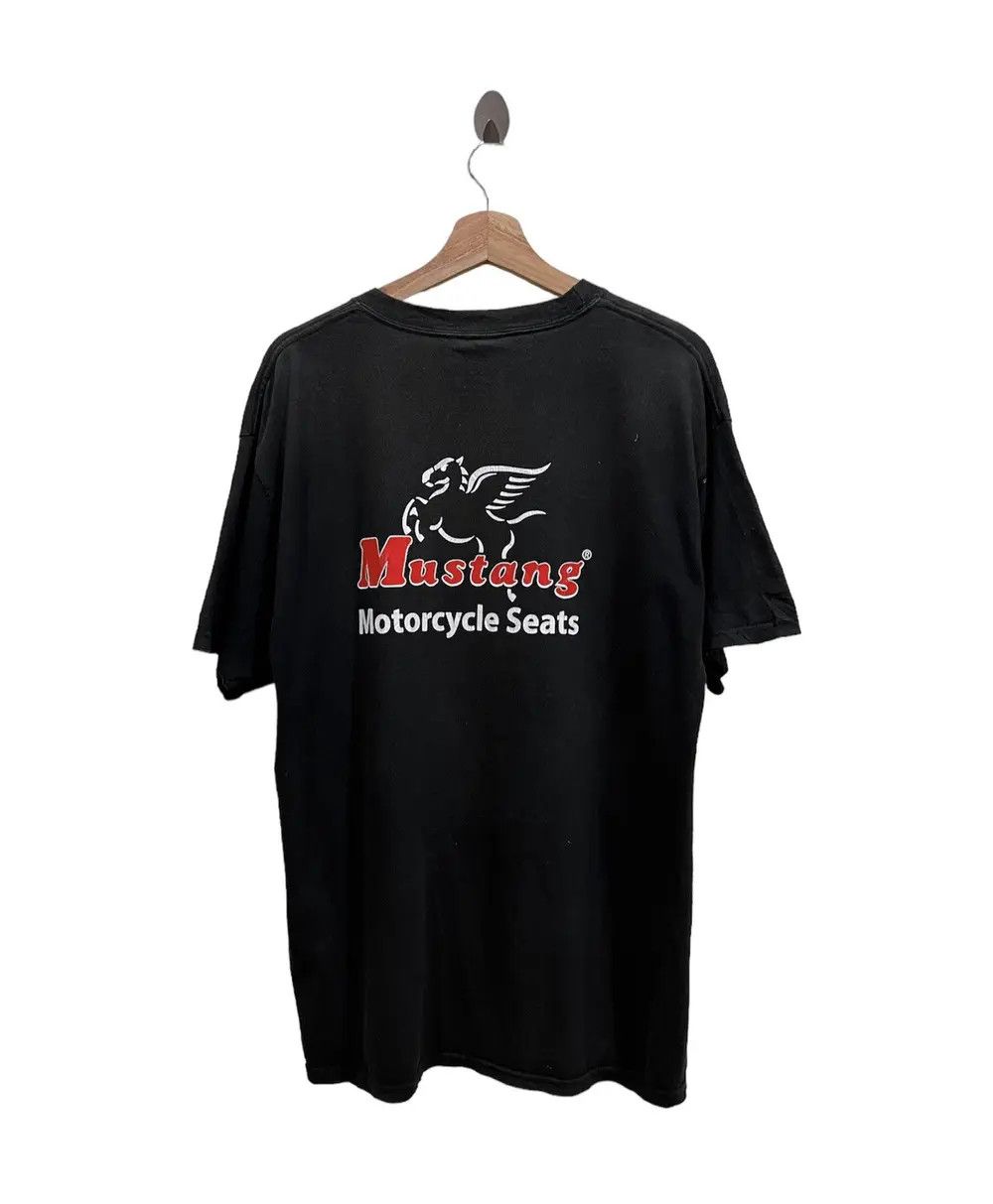 Mustang Vintage Mustang Motorcycles Tshirt Size US XL / EU 56 / 4 - 1 Thumbnail