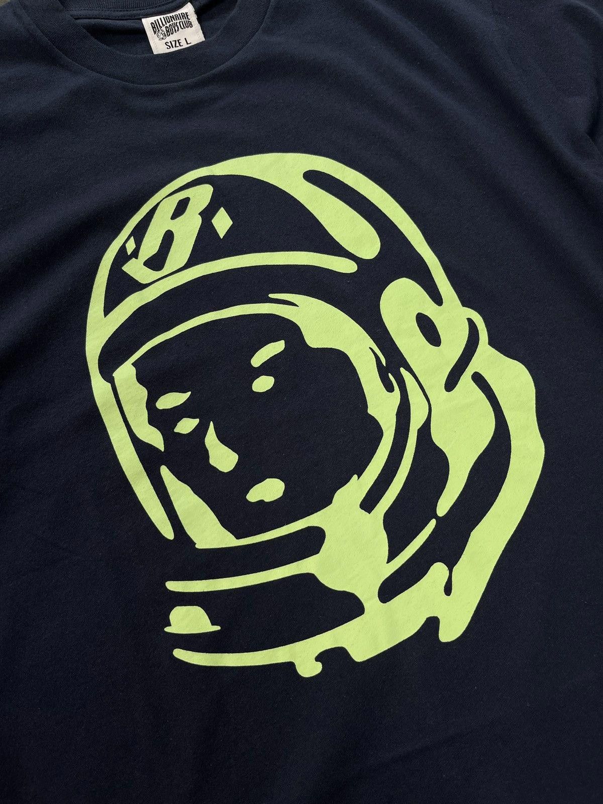 Billionaire Boys Club Rare Billionaire Boys Club BBC Helmet Print T-Shirt Navy L Size US L / EU 52-54 / 3 - 4 Thumbnail
