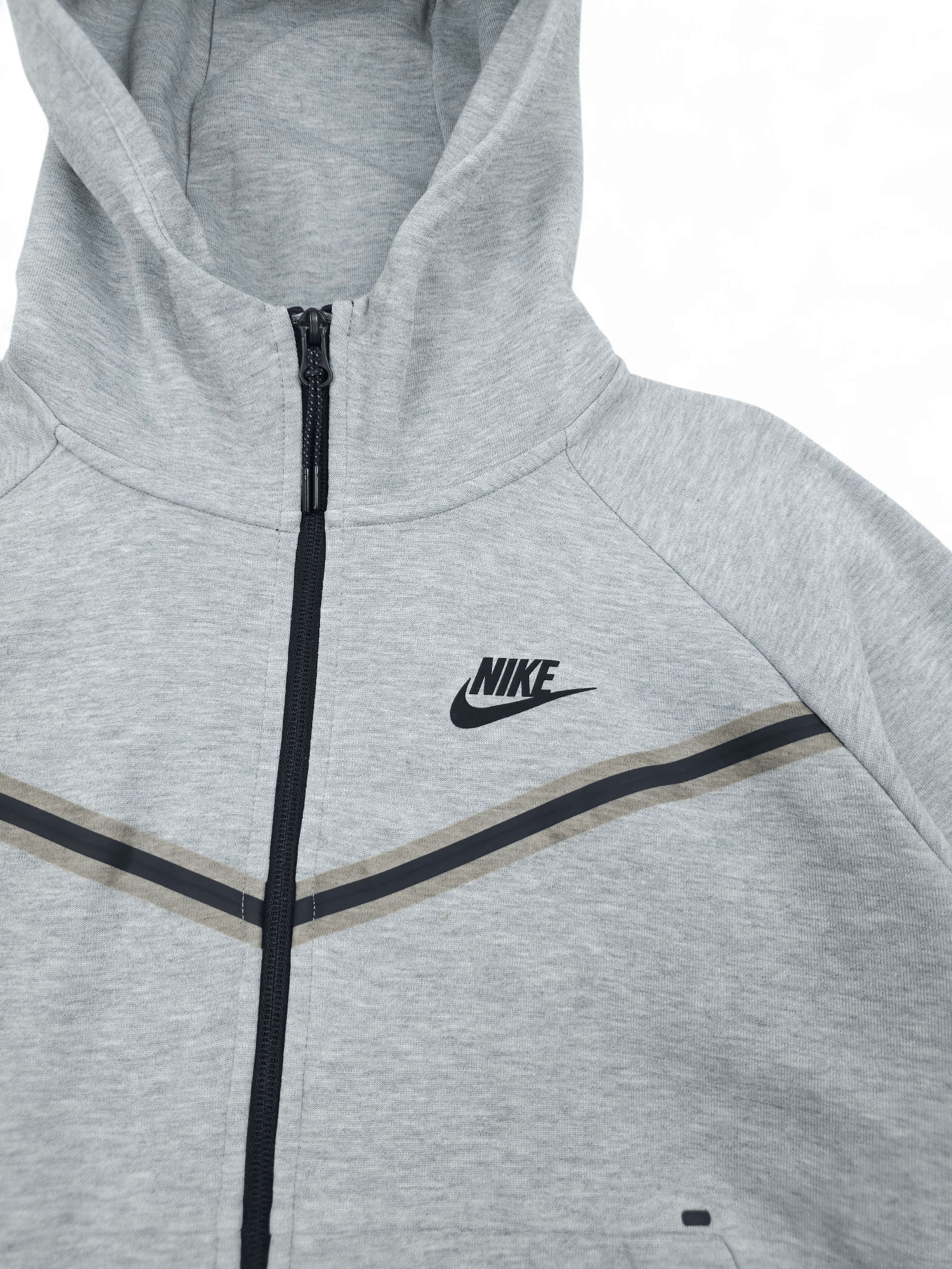 Nike 💎 Women's Nike Tech Fleece Size S Grey Hoodie Relaxed Size S / US 4 / IT 40 - 3 Thumbnail