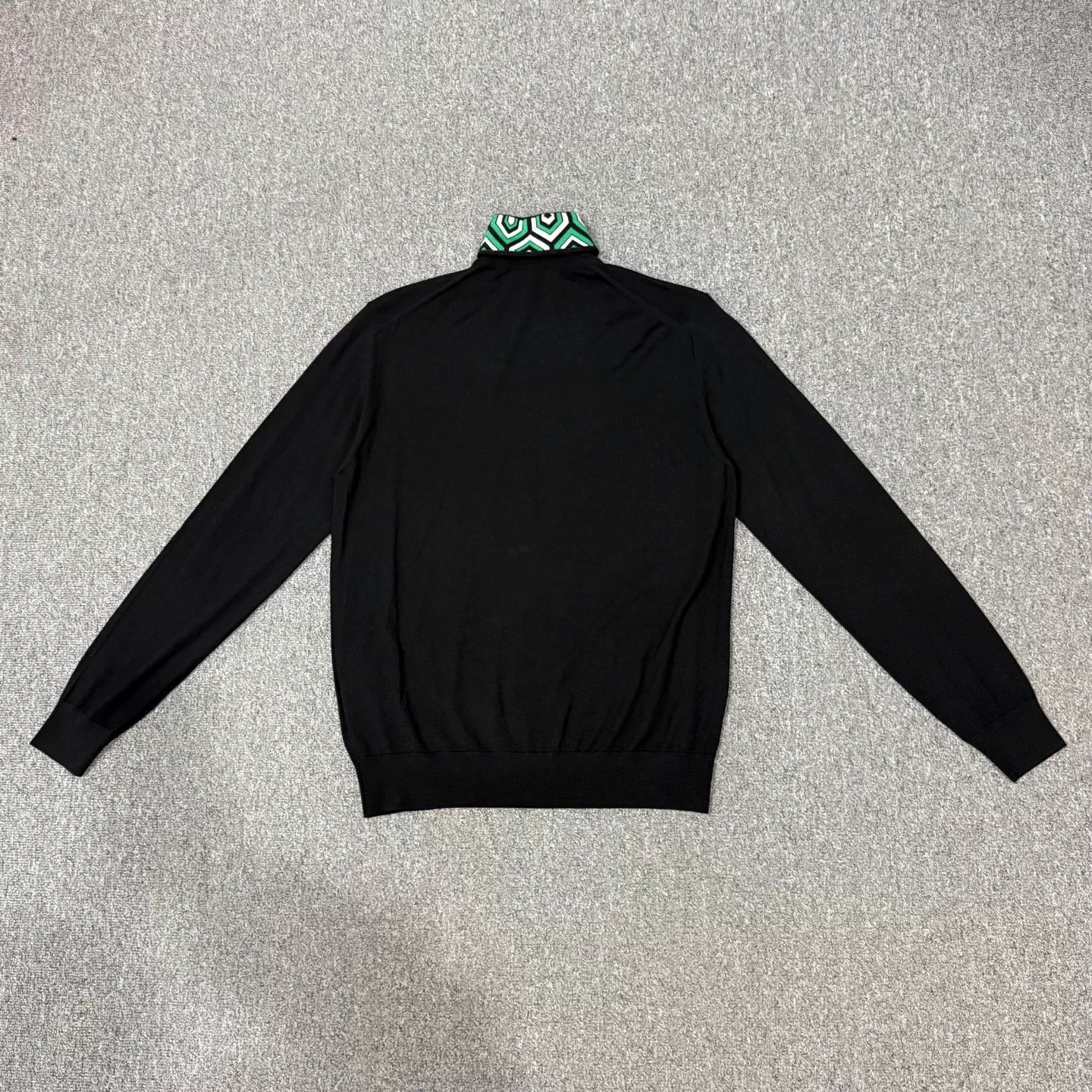 Prada Prada Black Wool Sweater 48 Unworn Size US M / EU 48-50 / 2 - 3 Thumbnail