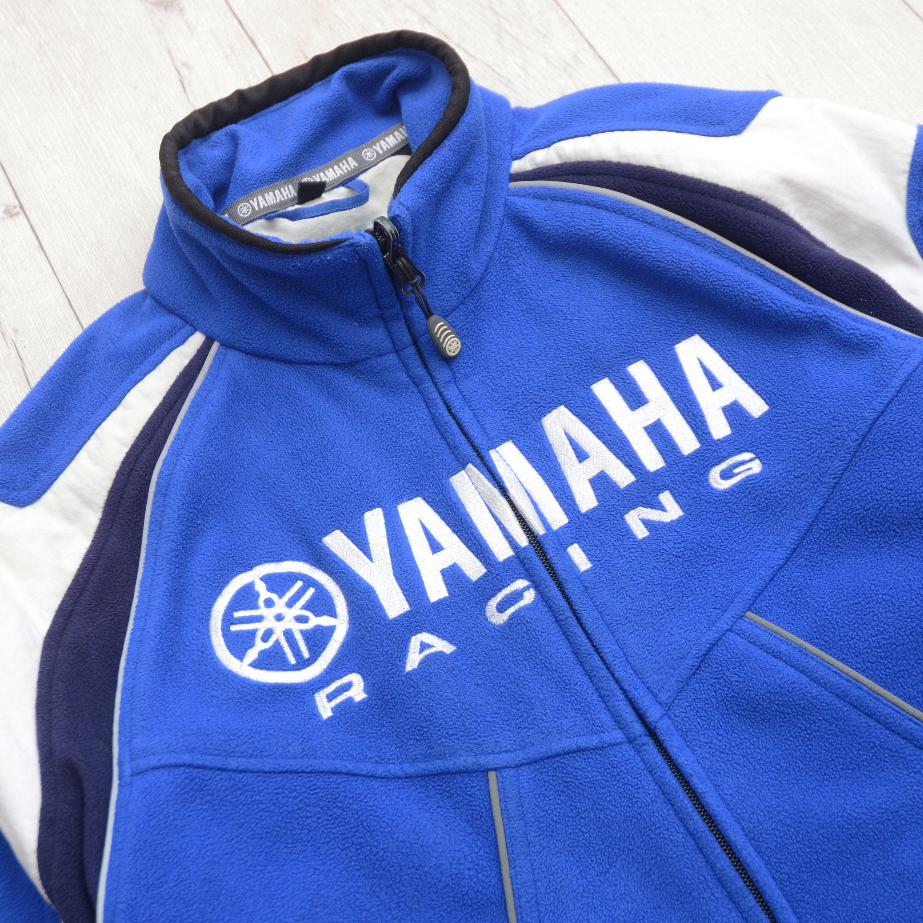 Yamaha Vintage Yamaha Racing Fleece Jacket Full Zip Y2K Big Logo Size US S / EU 44-46 / 1 - 8 Thumbnail