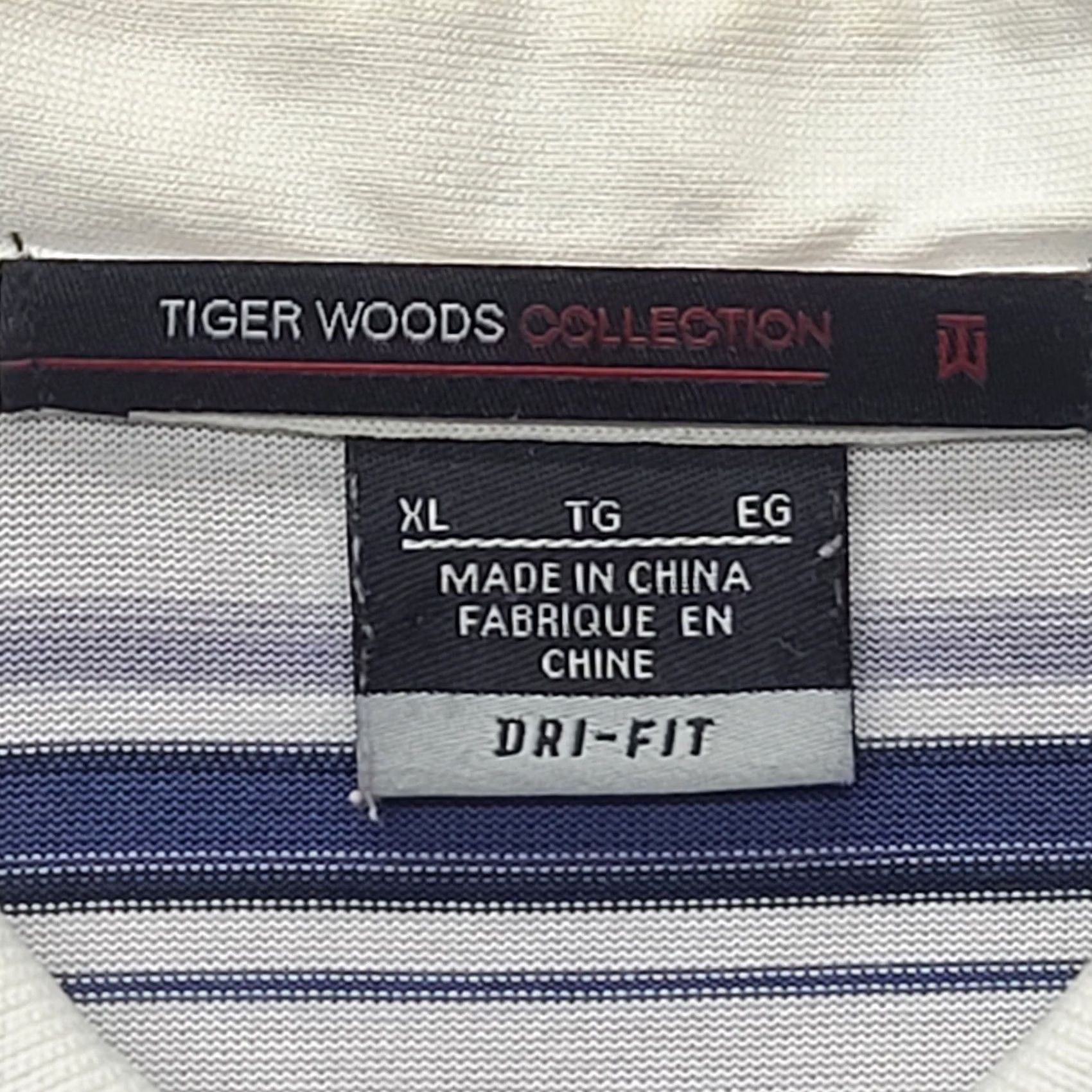 Nike Nike Dri-Fit Tiger Woods Collection Golf Polo Mens XL Short Sleeve Pullover Size US XL / EU 56 / 4 - 2 Thumbnail