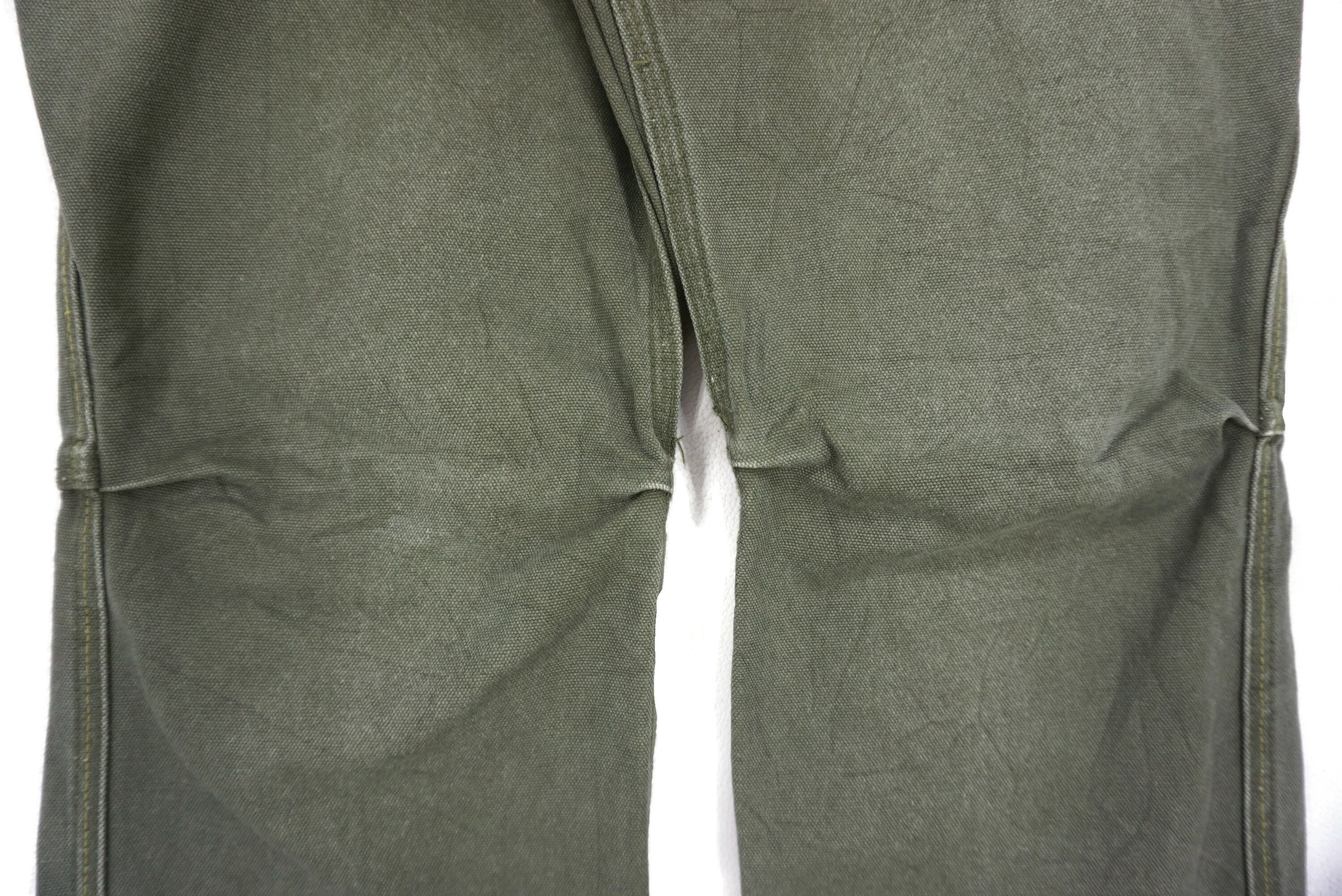 Japanese Brand Back Number Pants fit W31xL27.5 Low-Rise Cropped Canvas Size US 28 / EU 44 - 6 Thumbnail