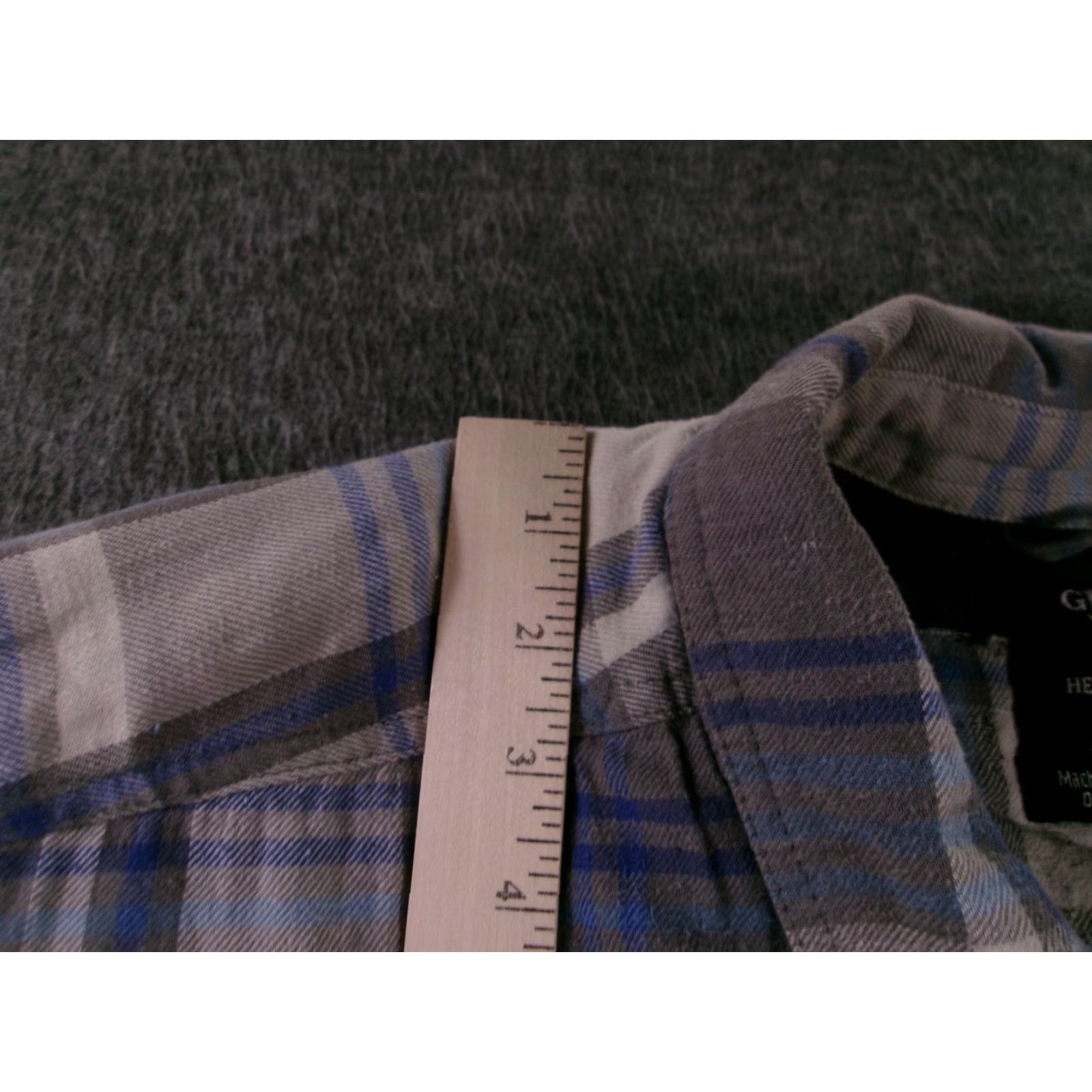 Vintage **Grit Iron Men's 2XL Work Shirt Jacket Gray Plaid** User: Grit Iron Men's 2XL Workshirt Jacket Gray Plaid Size US XXL / EU 58 / 5 - 5 Thumbnail