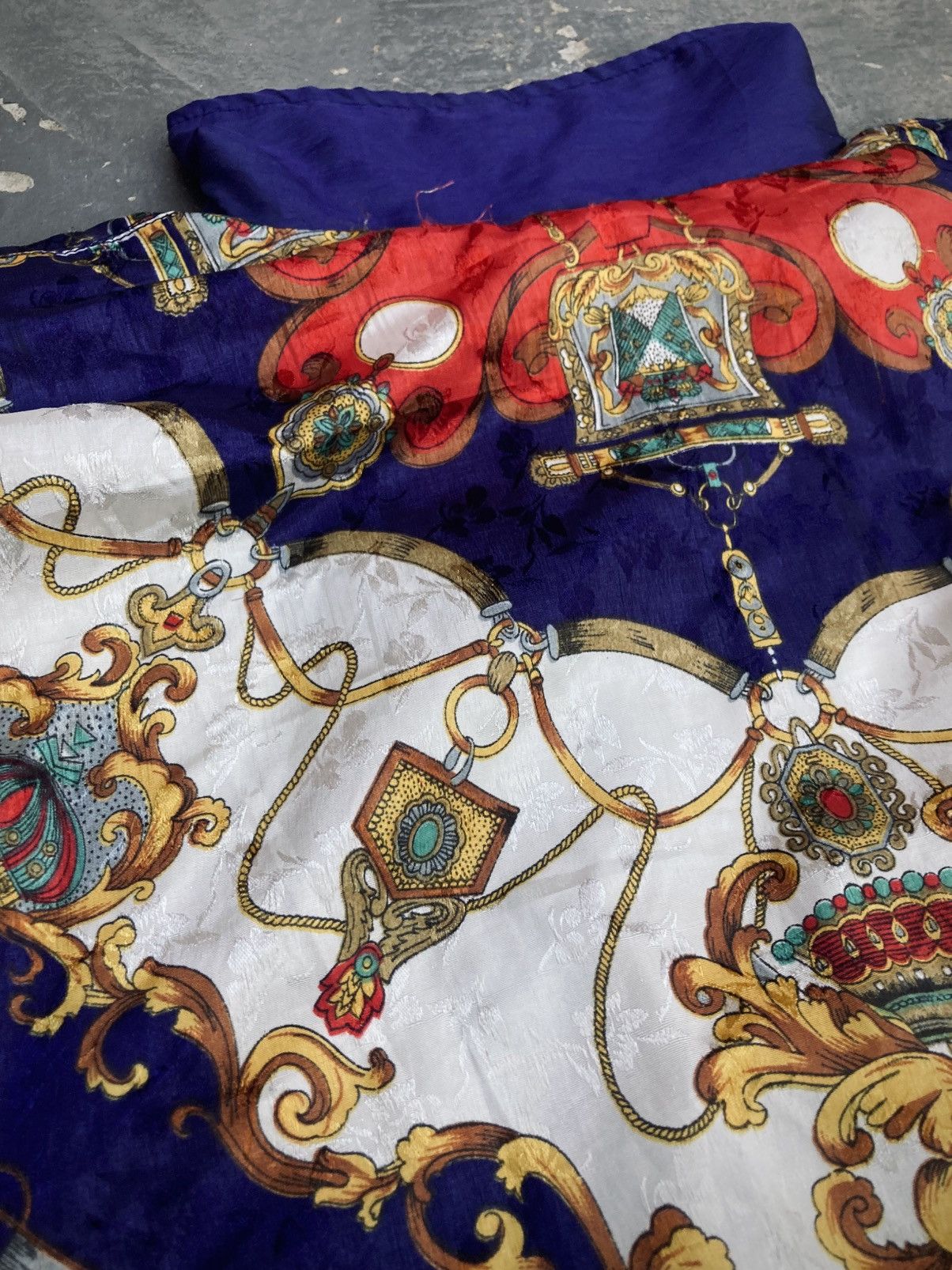 Other Vintage 80s Argee Baroque Style Windbreaker Size M / US 6-8 / IT 42-44 - 13 Thumbnail