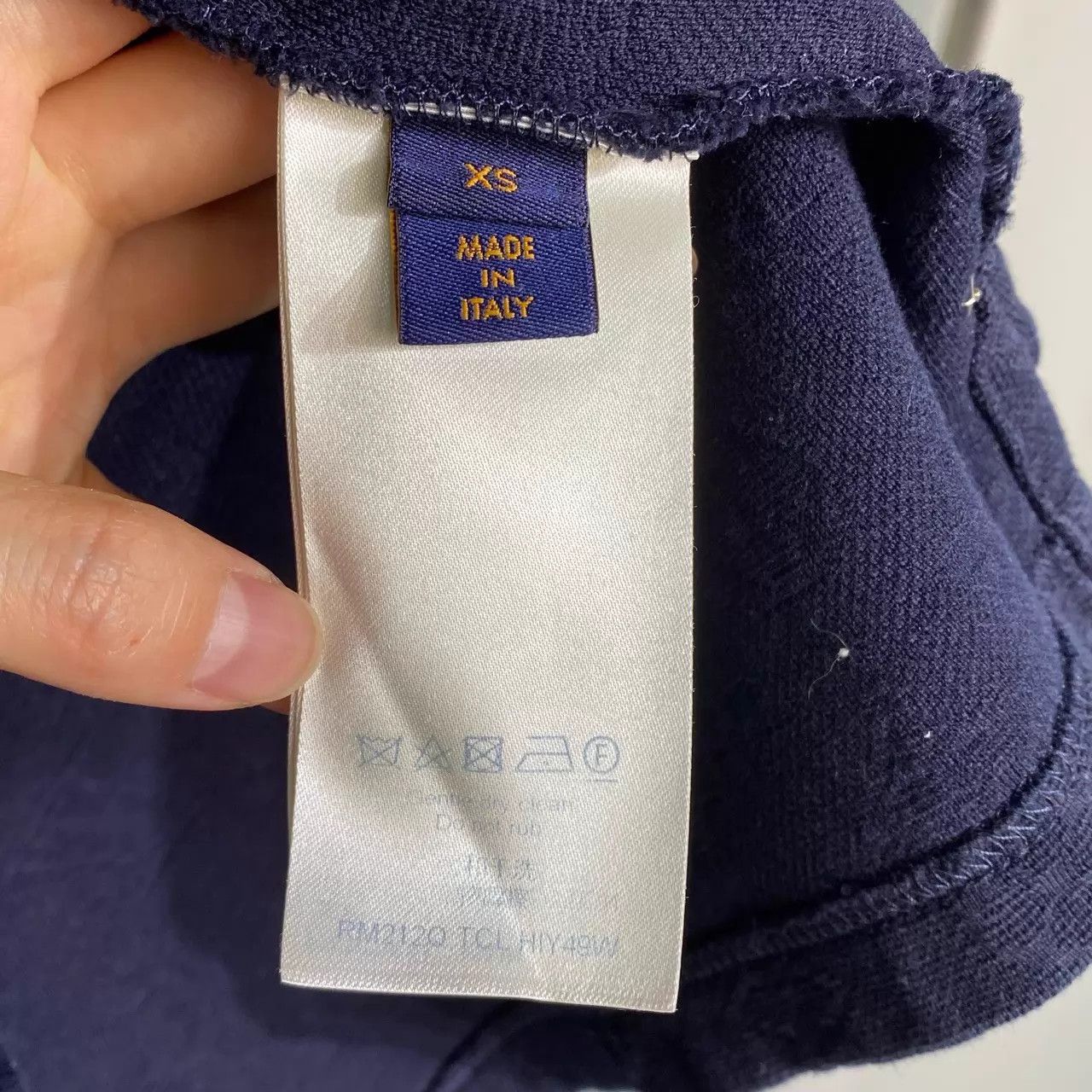 Louis Vuitton LV short-sleeve tee 3D pocket navy Monogram XS Size US XS / EU 42 / 0 - 4 Thumbnail
