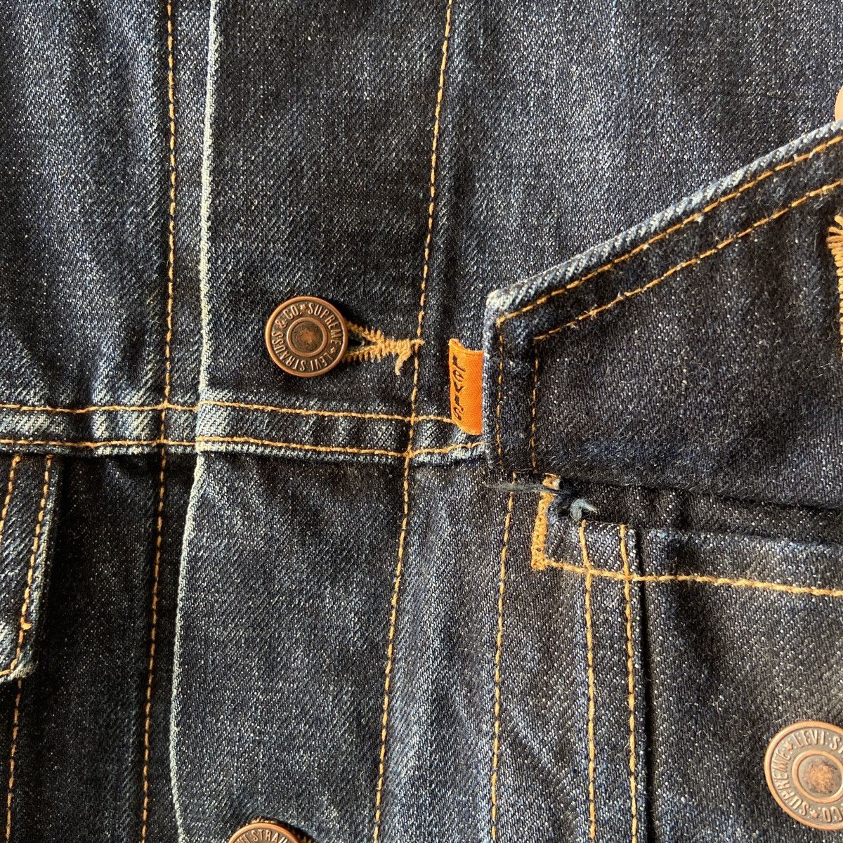 Levi's × Supreme SUPREME x LEVIS TRUCKER DENIM JEAN JACKET BLACK LEOPARD PRIN Size US M / EU 48-50 / 2 - 6 Thumbnail