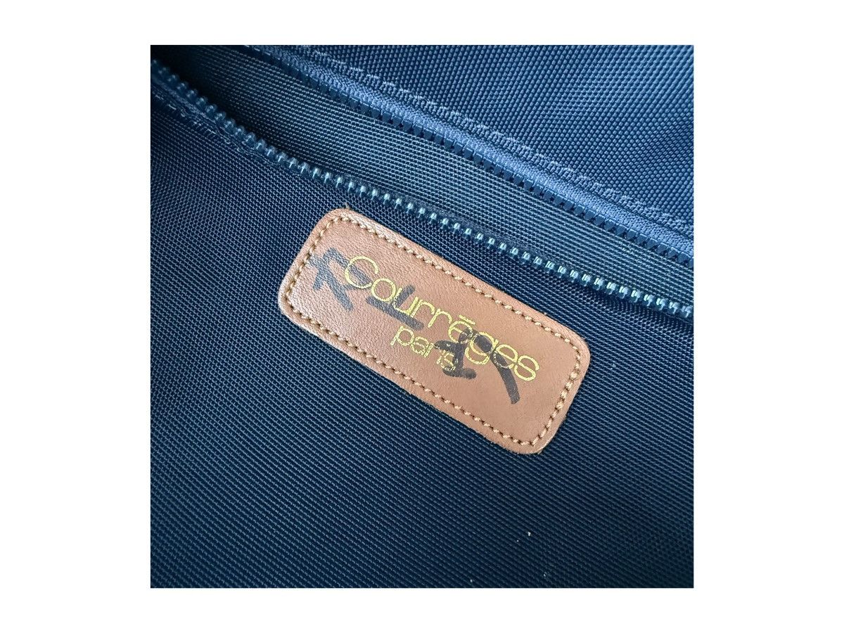 Courreges Vintage Courreges Logo Nylon Canvas Travel Bag & Pouch Bag Size ONE SIZE - 13 Thumbnail
