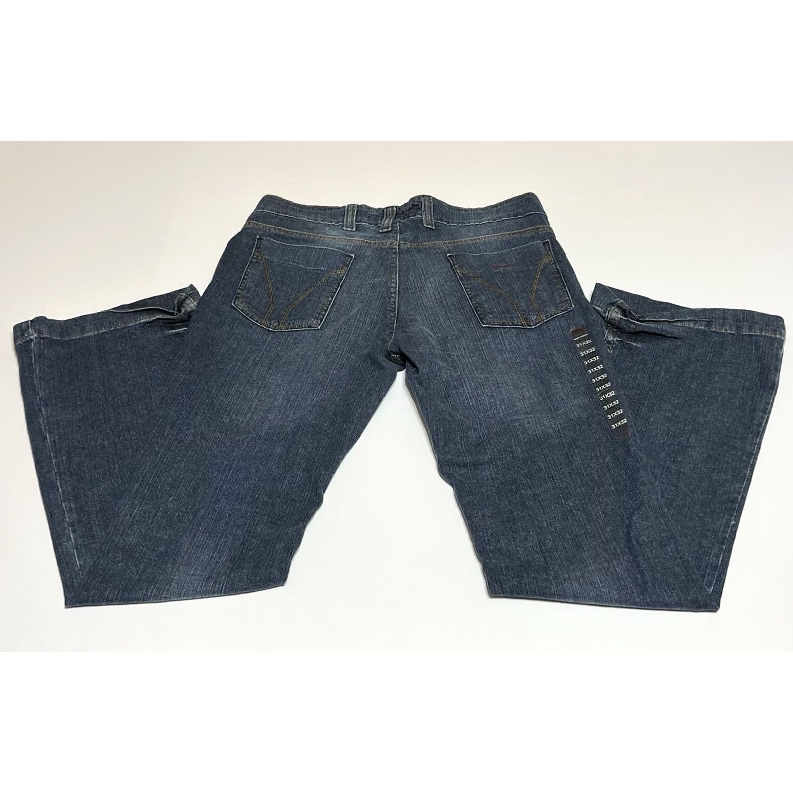 Miss Sixty VINTAGE Miss Sixty Jeans Shirt? No, Jeans. Miss Sixty Jeans 32x31 31x32 Blue Denim Flared NWT Womens Size 24" / US 00 / IT 34 - 2 Thumbnail