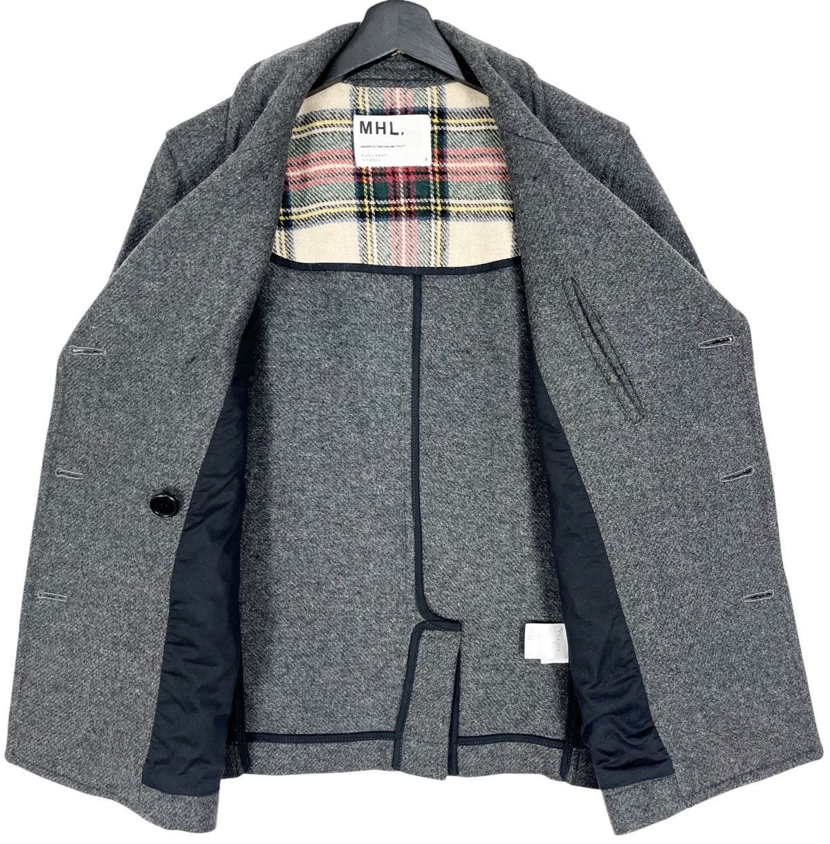 Designer × Margaret Howell Youth MHL Margaret Howell Wool Peacoat Size M / US 6-8 / IT 42-44 - 7 Thumbnail