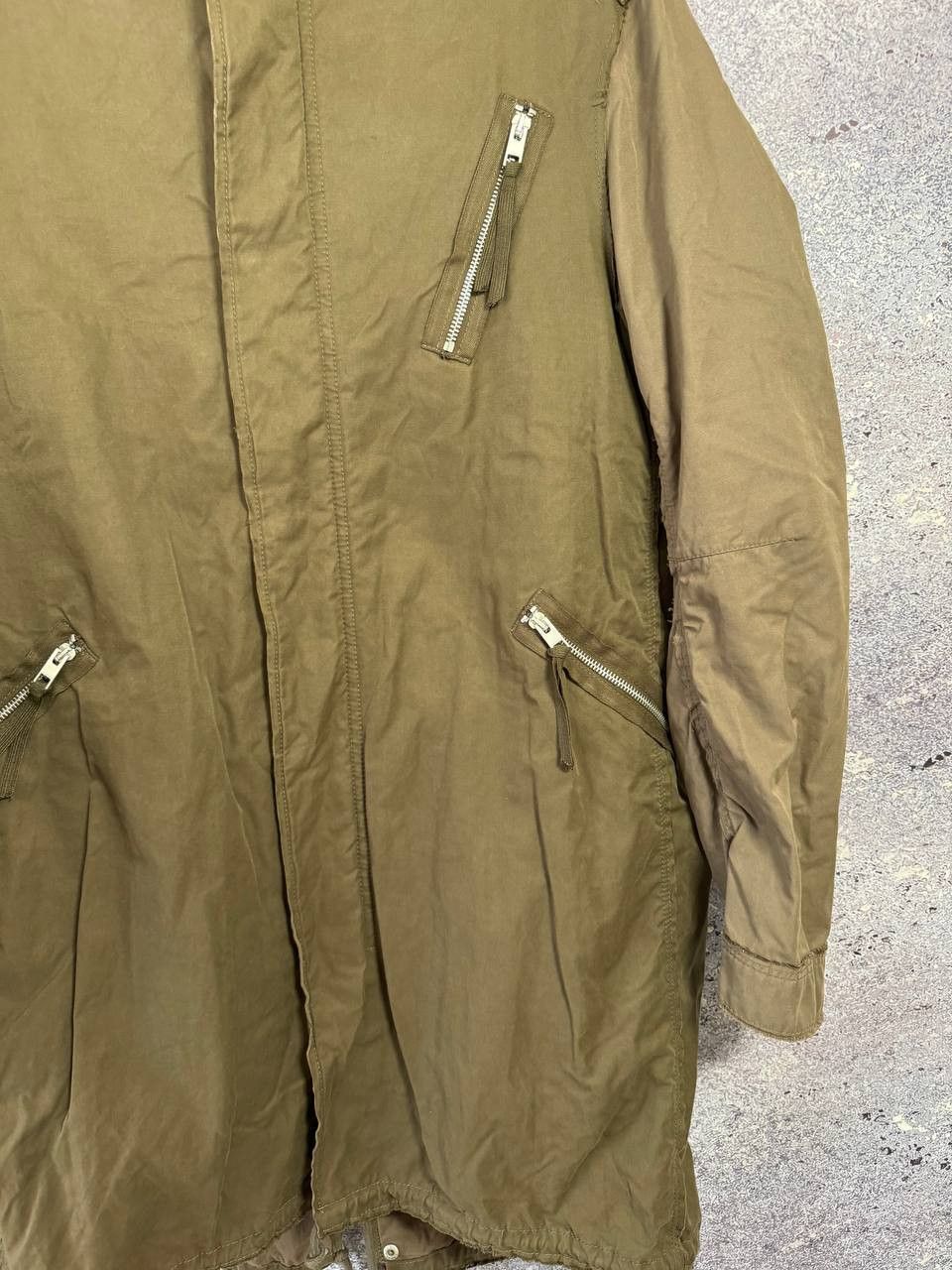 Allsaints AllSaints Green Utility Logan Jacket/Parka Japanese Cloth M Size US M / EU 48-50 / 2 - 12 Thumbnail