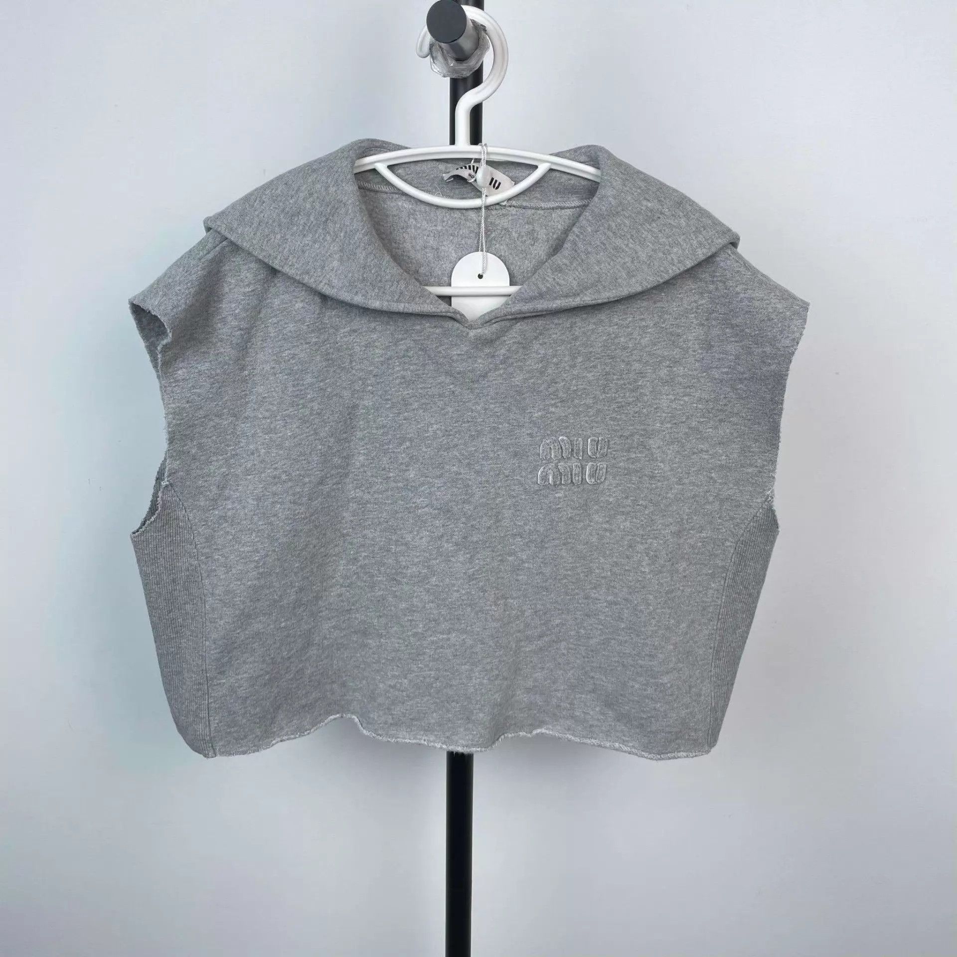 Miu Miu MIU MIU gray cotton suit size S Size XS / US 0-2 / IT 36-38 - 2 Thumbnail