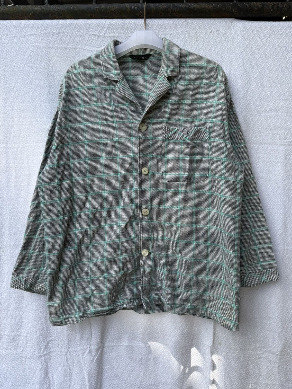 Celine Celine plaid button shirt Size US L / EU 52-54 / 3 - 1 Thumbnail