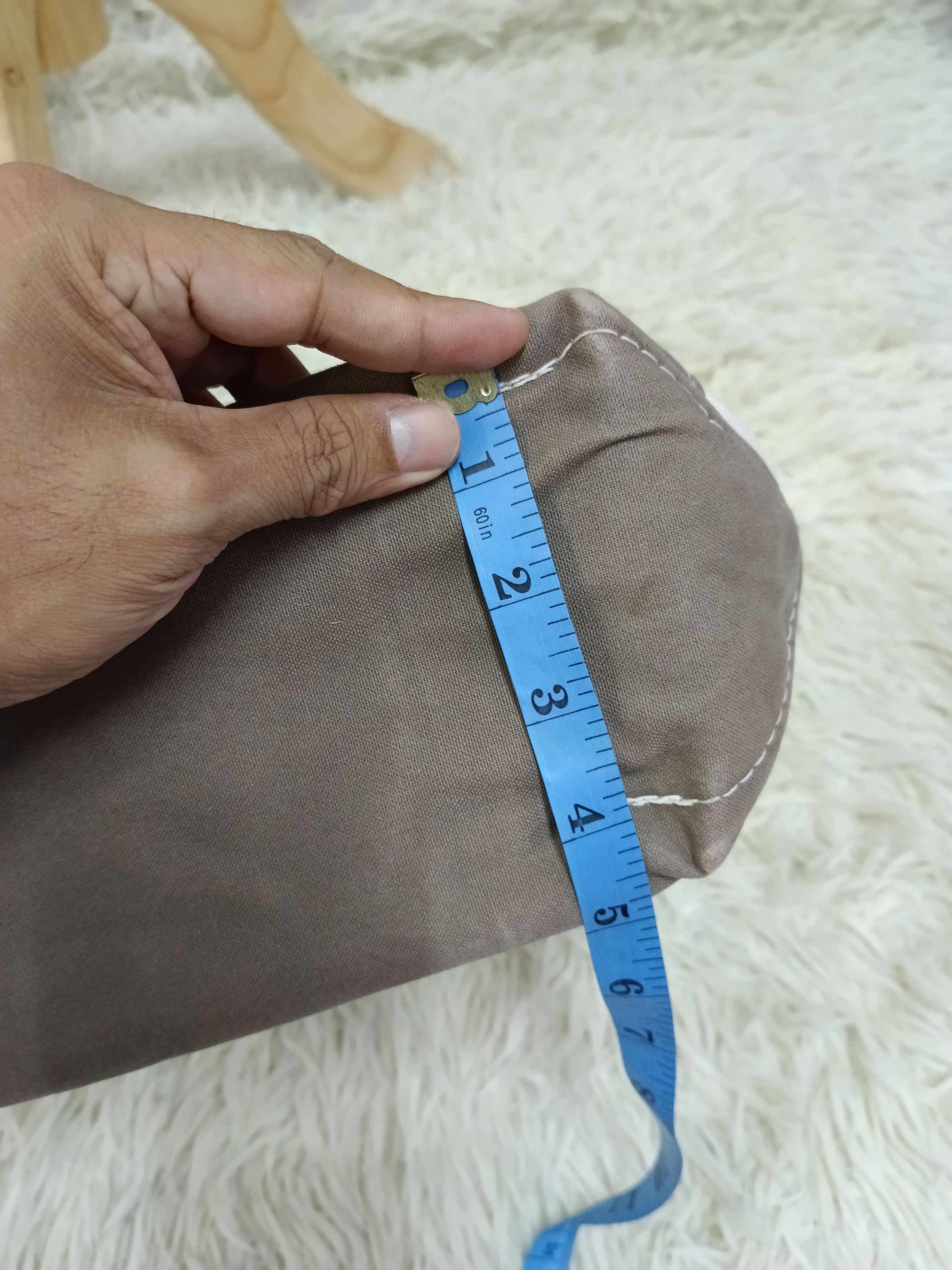 L.L. Bean DiSTRESS L.L BEAN VINTAGE HARD CANVAS TOTE BAG Size ONE SIZE - 11 Thumbnail