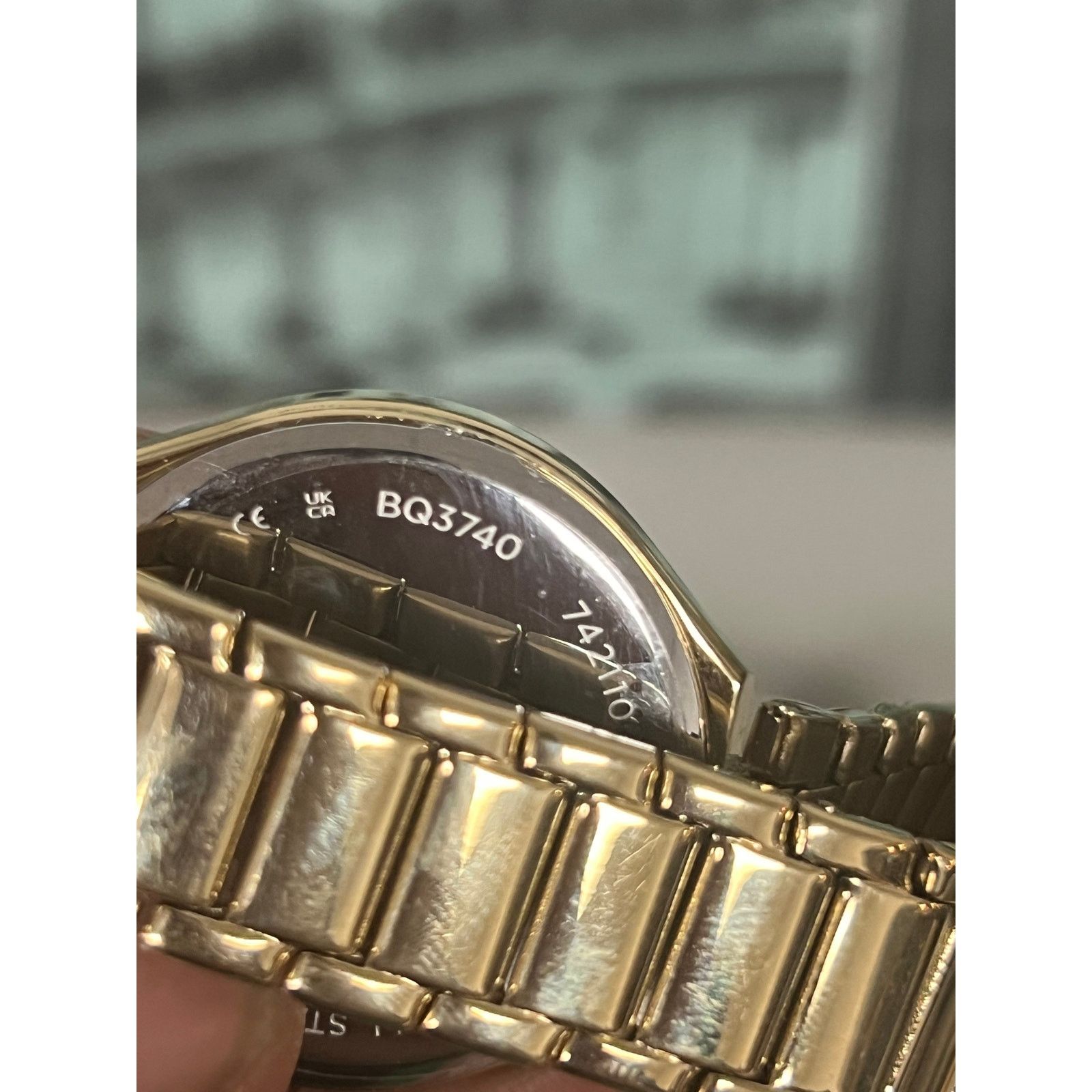 Fossil Fossil BQ3740 Ashtyn Date Gold-Tone Stainless Steel Watch Size ONE SIZE - 7 Thumbnail