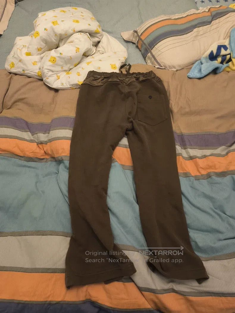 Ann Demeulemeester Ann Demeulemeester Patchwork High-Low Flared Pants Size 24" / US 00 / IT 34 - 4 Thumbnail