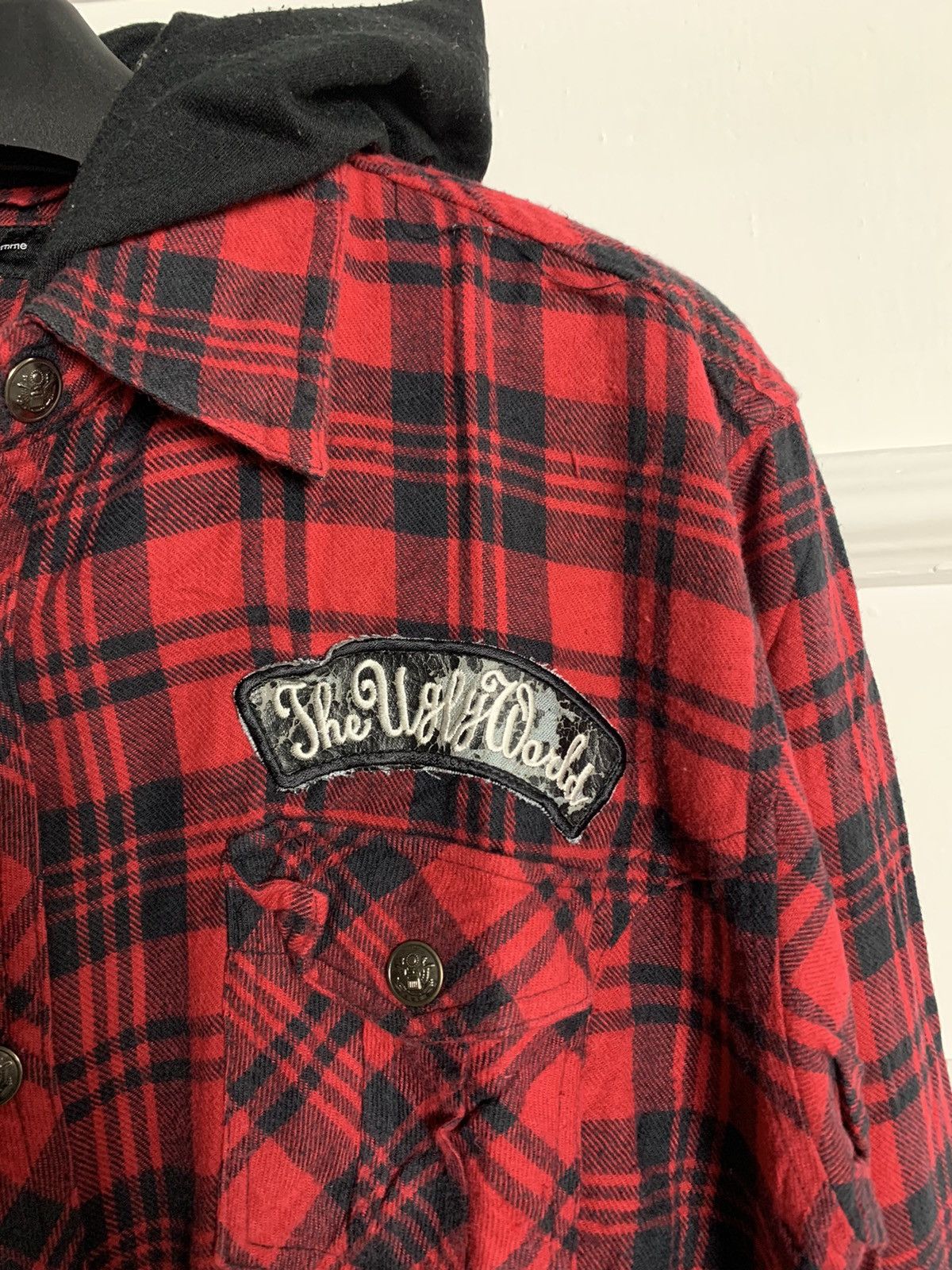 In The Attic × Japanese Brand × Vintage vintage in the attic home flannel button ups zipper hoodie Size US L / EU 52-54 / 3 - 6 Thumbnail