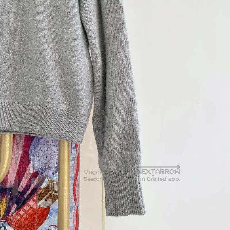 Fendi Fendi Grey Wool Knitted Long Sleeve Sweater . Size S / US 4 / IT 40 - 3 Thumbnail
