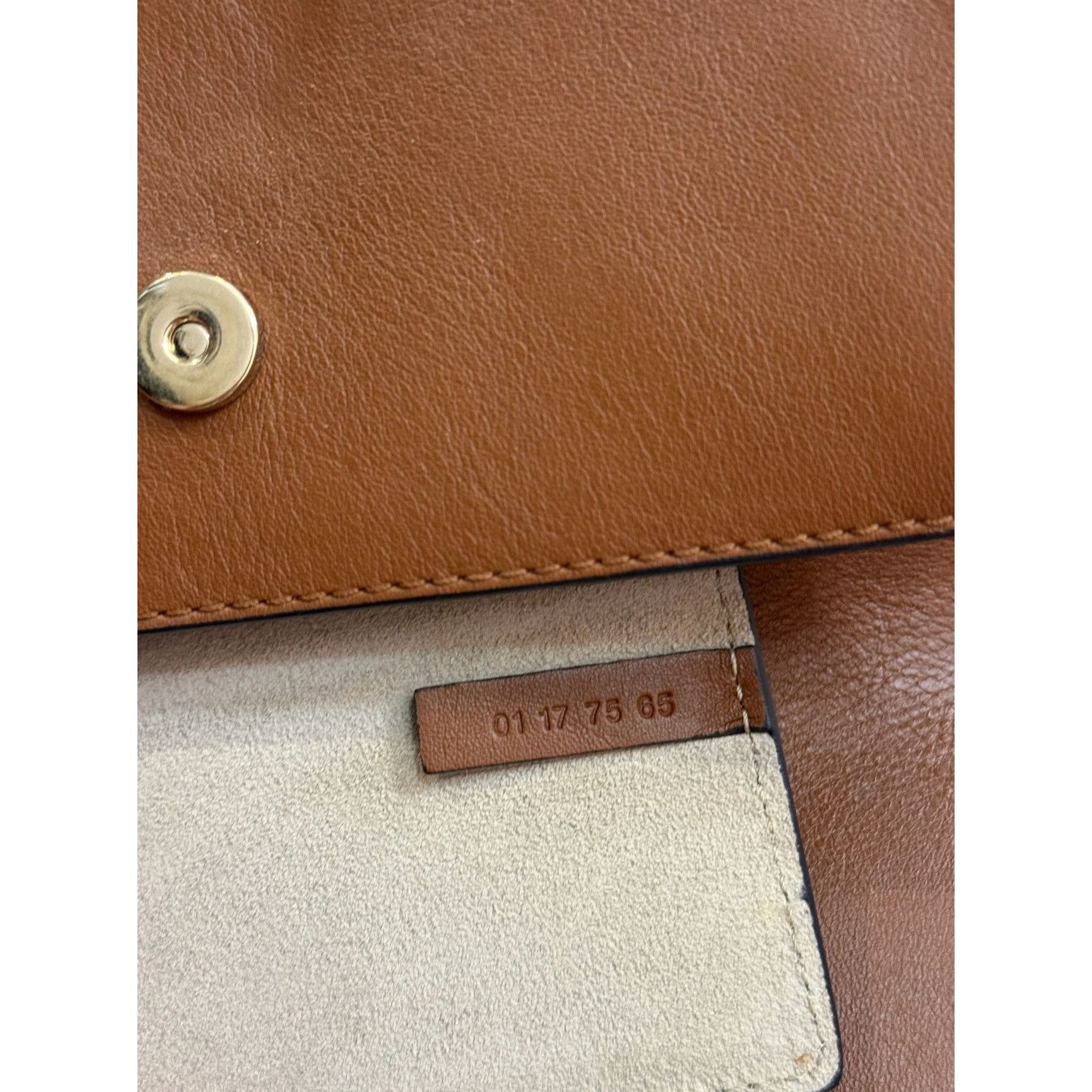 Chloe Chloe Faye Brown Suede Leather Mini Bag GUC Size ONE SIZE - 6 Thumbnail