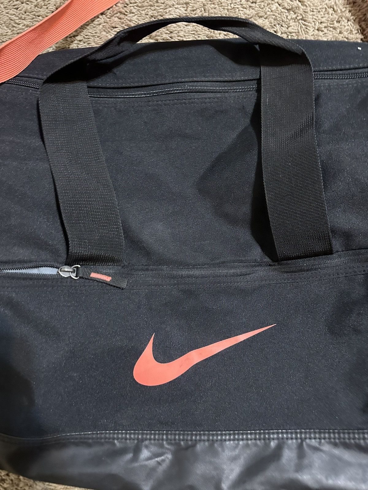 Nike Vintage Nike sportswear “triple black” duffel bag 00s Size ONE SIZE - 2 Thumbnail