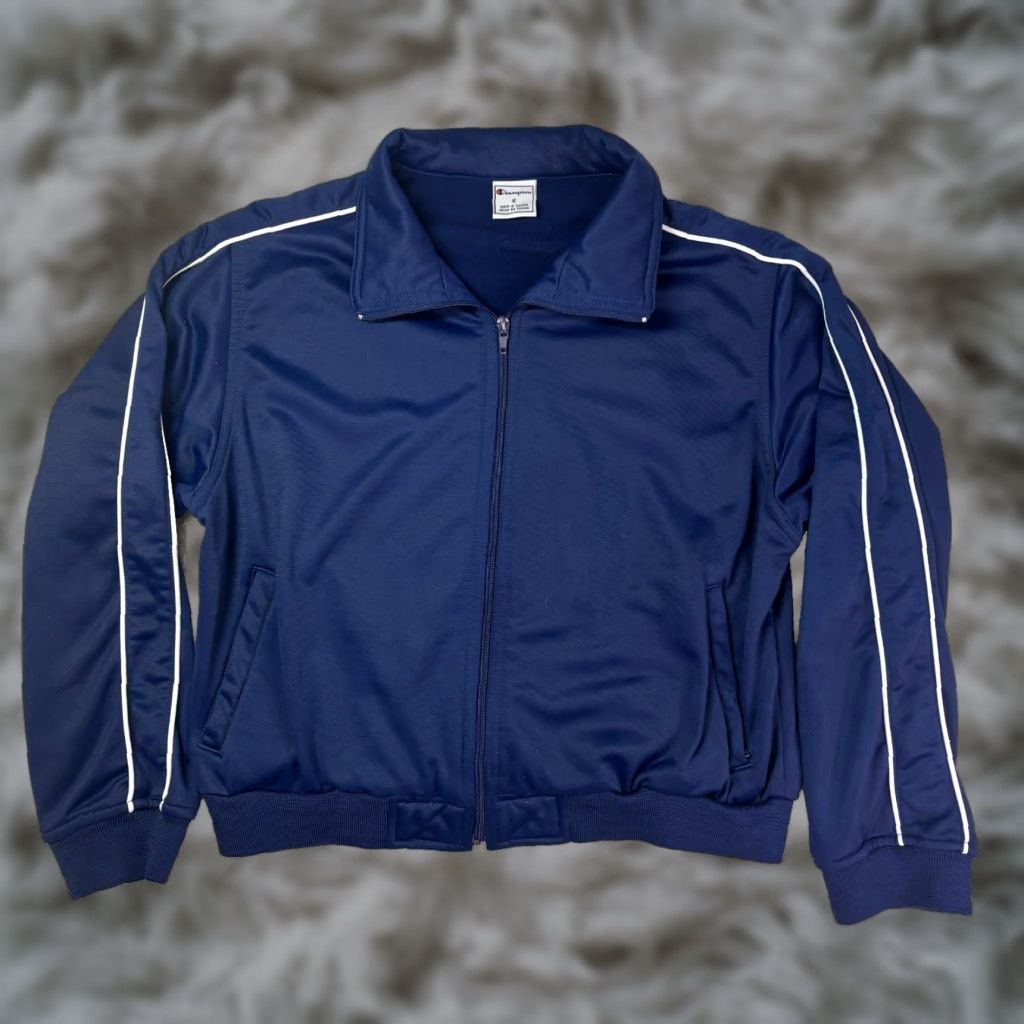 Champion VINTAGE Champion Track Jacket Small Blue Unisex Adults S Men/Women? Size US S / EU 44-46 / 1 - 1 Thumbnail