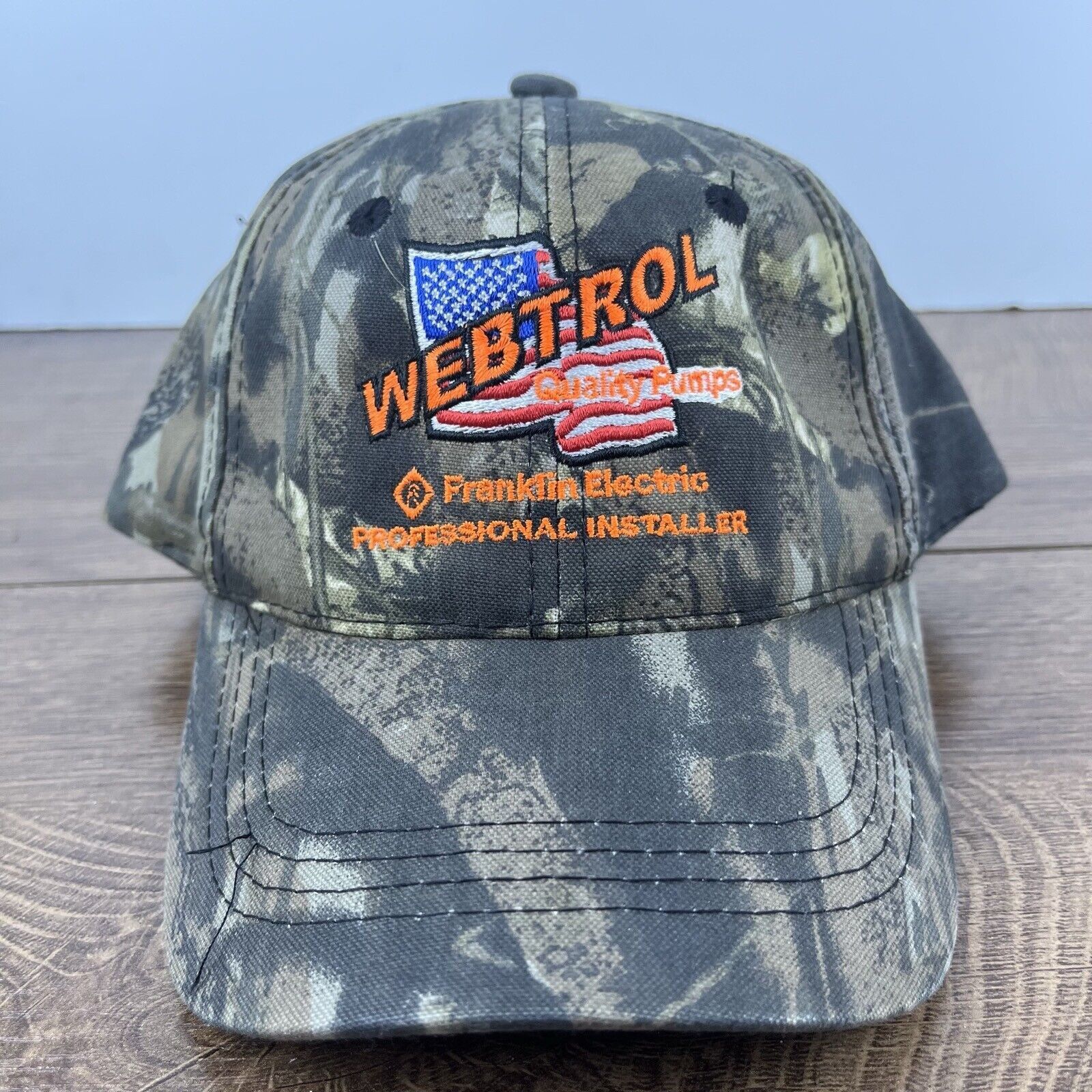 Other Webtrol Pumps Hat Franklin Electric Adjustable Hat Camo Adju Size ONE SIZE - 2 Thumbnail
