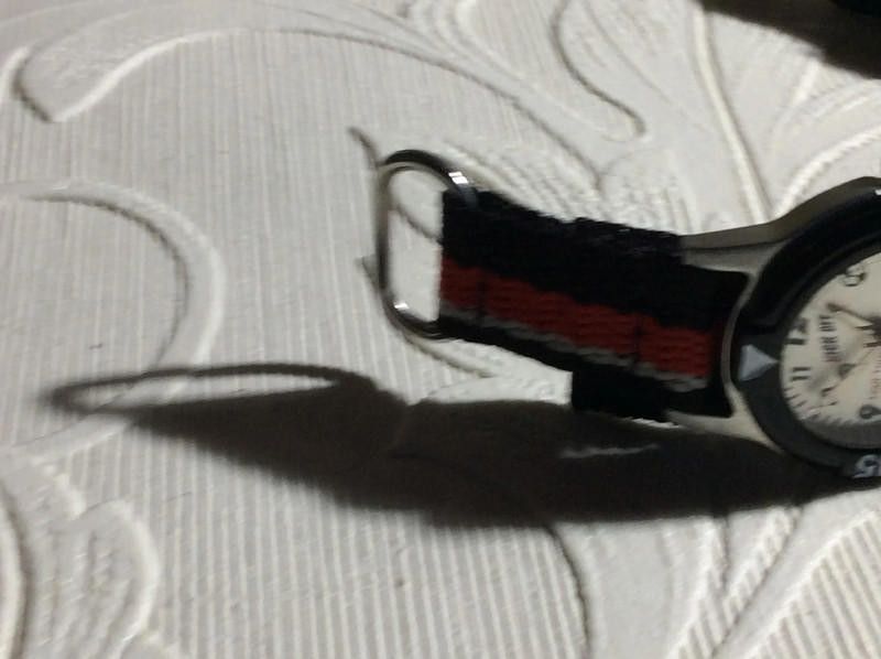 Designer lovely football dial red black strap watch Size ONE SIZE - 11 Thumbnail