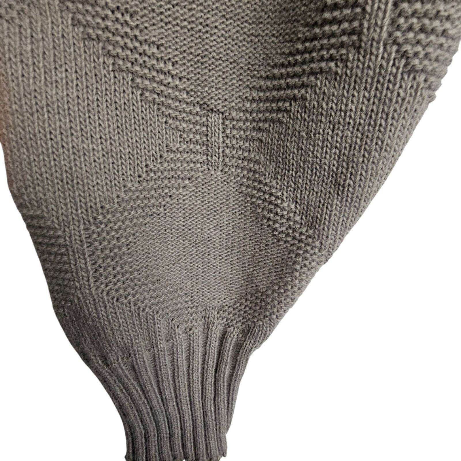 London Fog Vintage London Fog Mens 3D V-Neck Sweater Size L Argyle USA Size US L / EU 52-54 / 3 - 4 Thumbnail