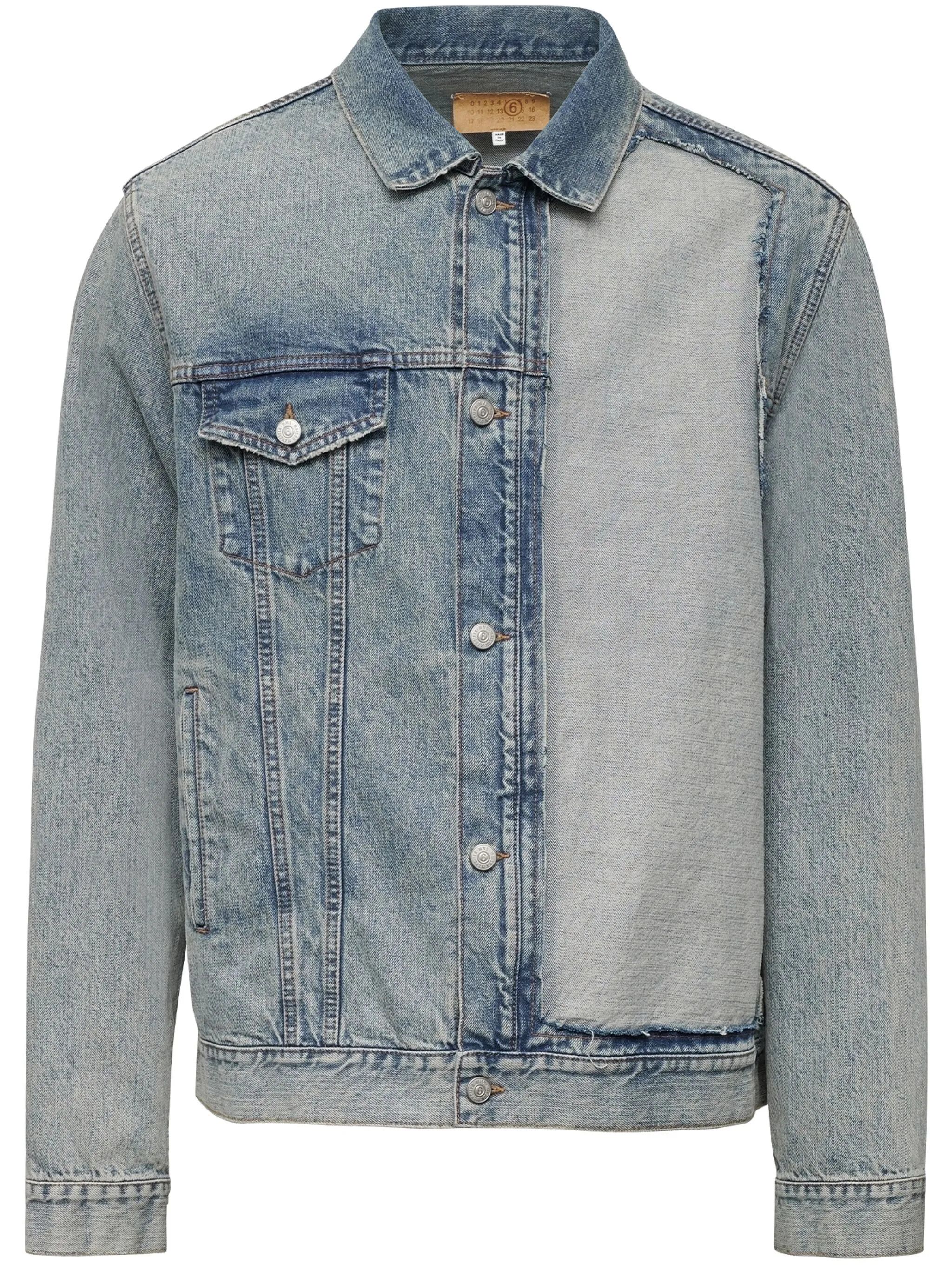 Maison Margiela oc11z0925 Denim Jacket in Light Blue Size US L / EU 52-54 / 3 - 1 Thumbnail