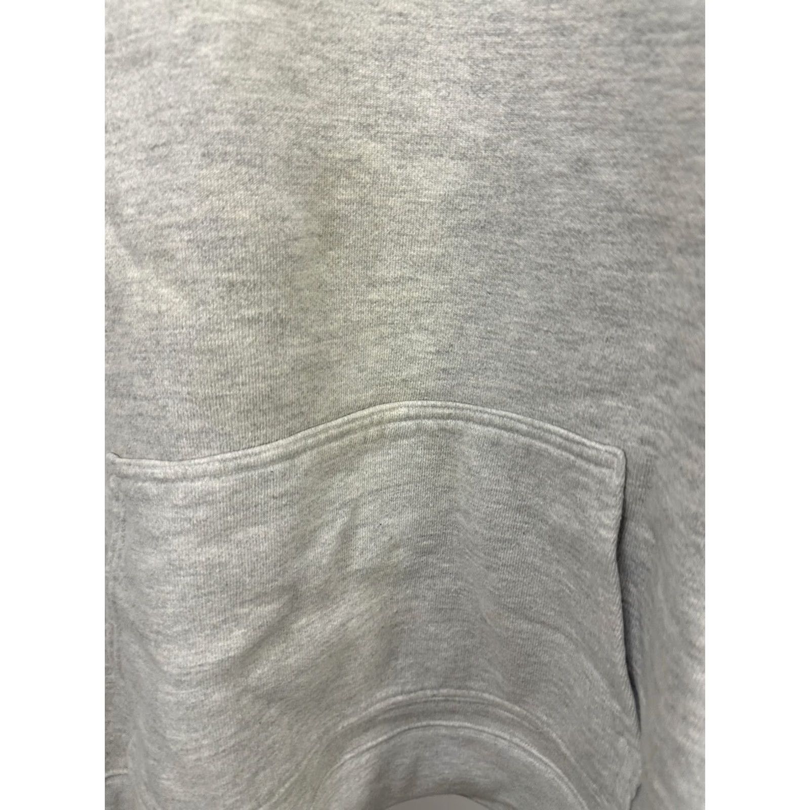 Lands' End VTG Lands' End Women's Hoodie Shirt Afterhood Lock Hood Reverse Weave Sweats S Heather Gray 80s 90s Womens Size S / US 4 / IT 40 - 7 Thumbnail