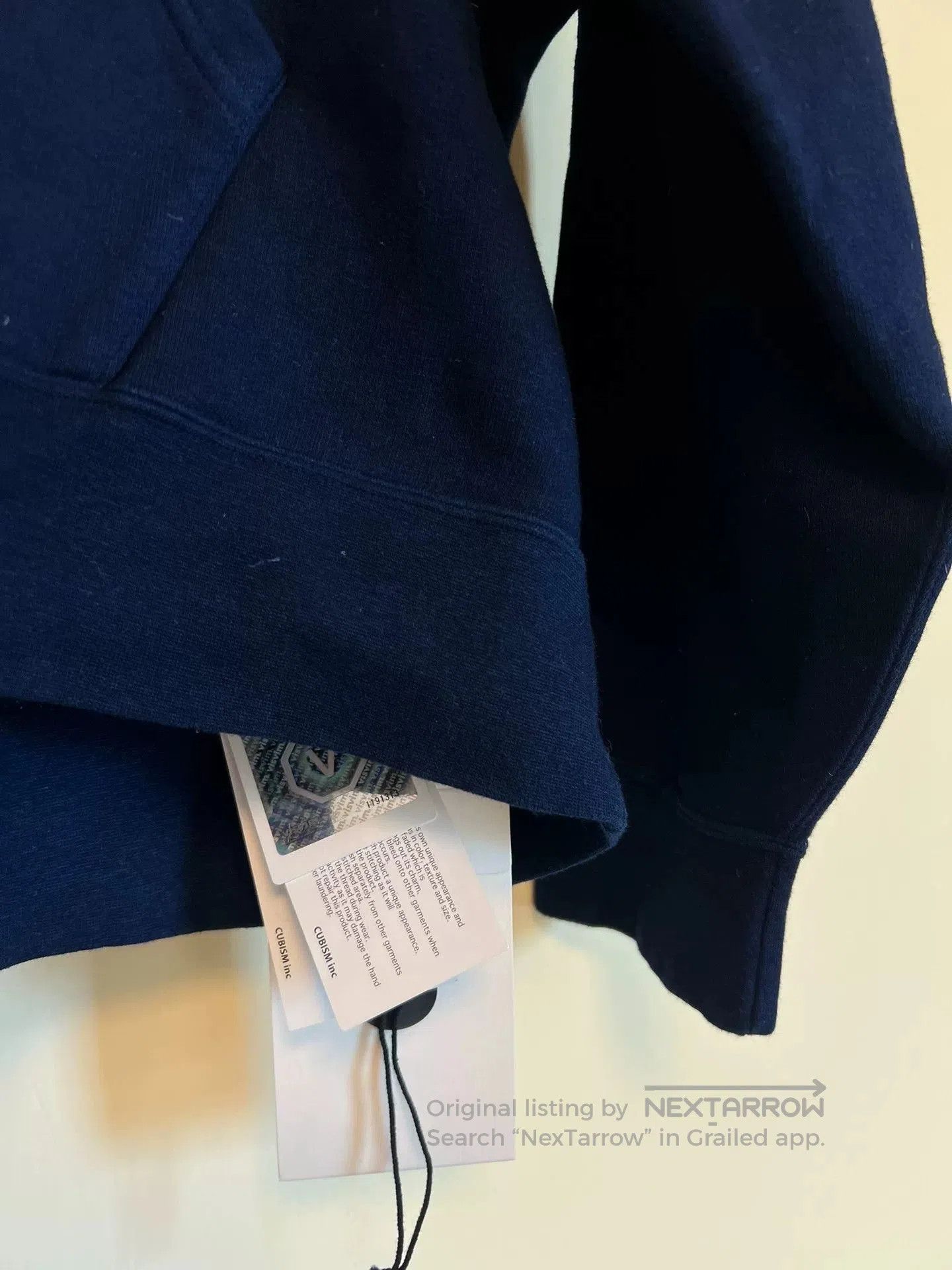 Visvim Visvim 20ss Jumbo Hoodie in Indigo. Size US S / EU 44-46 / 1 - 5 Thumbnail