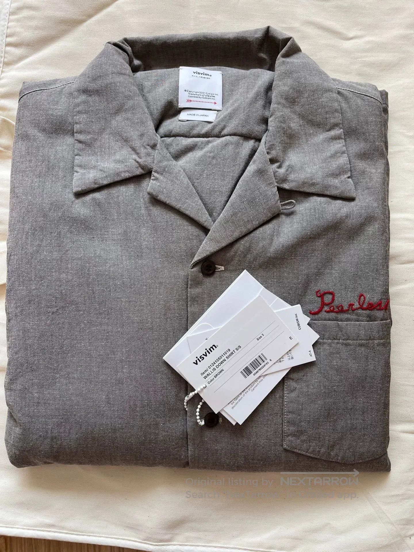 Visvim VISVIM 24ss WALLIS DOWN SHIRT. Size US L / EU 52-54 / 3 - 1 Thumbnail